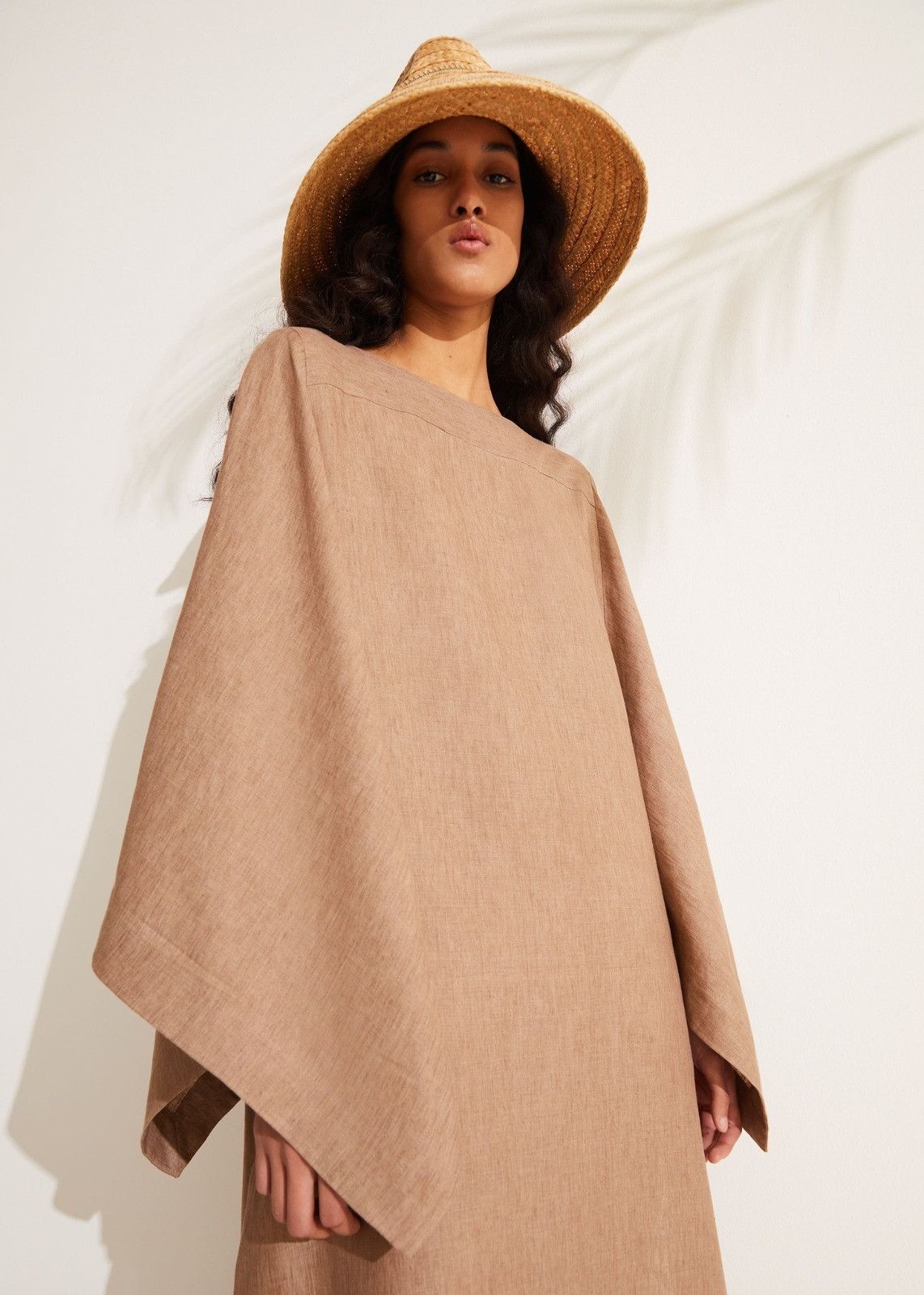Loro Piana o1srvl11e0824 Veronica Long Solaire Maxi Dress in Brown Size L / US 10 / IT 46 - 2 Thumbnail