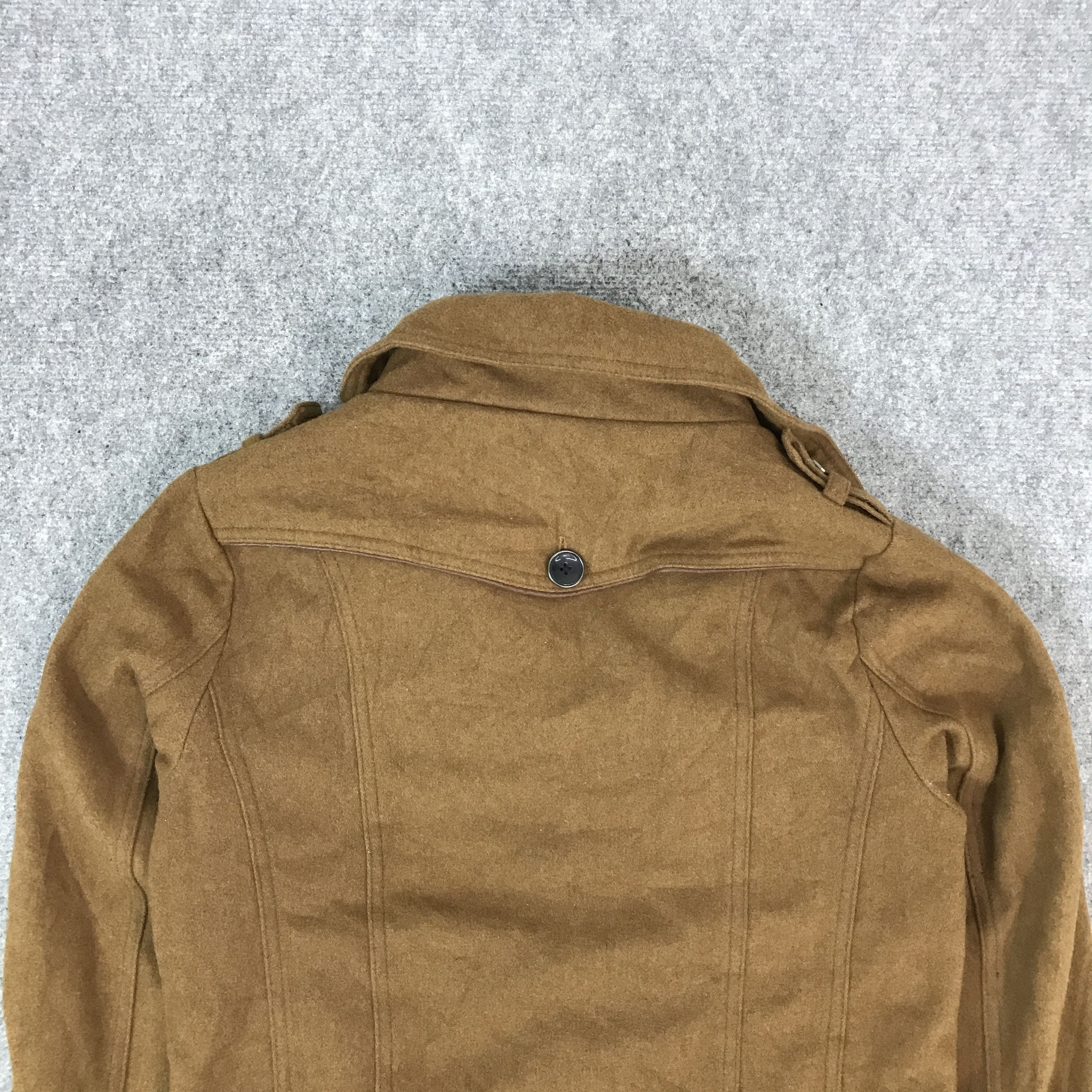In The Attic × Japanese Brand IN THE ATTIC JAPAN WOOL DOUBLE COLLAR STYLE JACKET Size US M / EU 48-50 / 2 - 4 Thumbnail