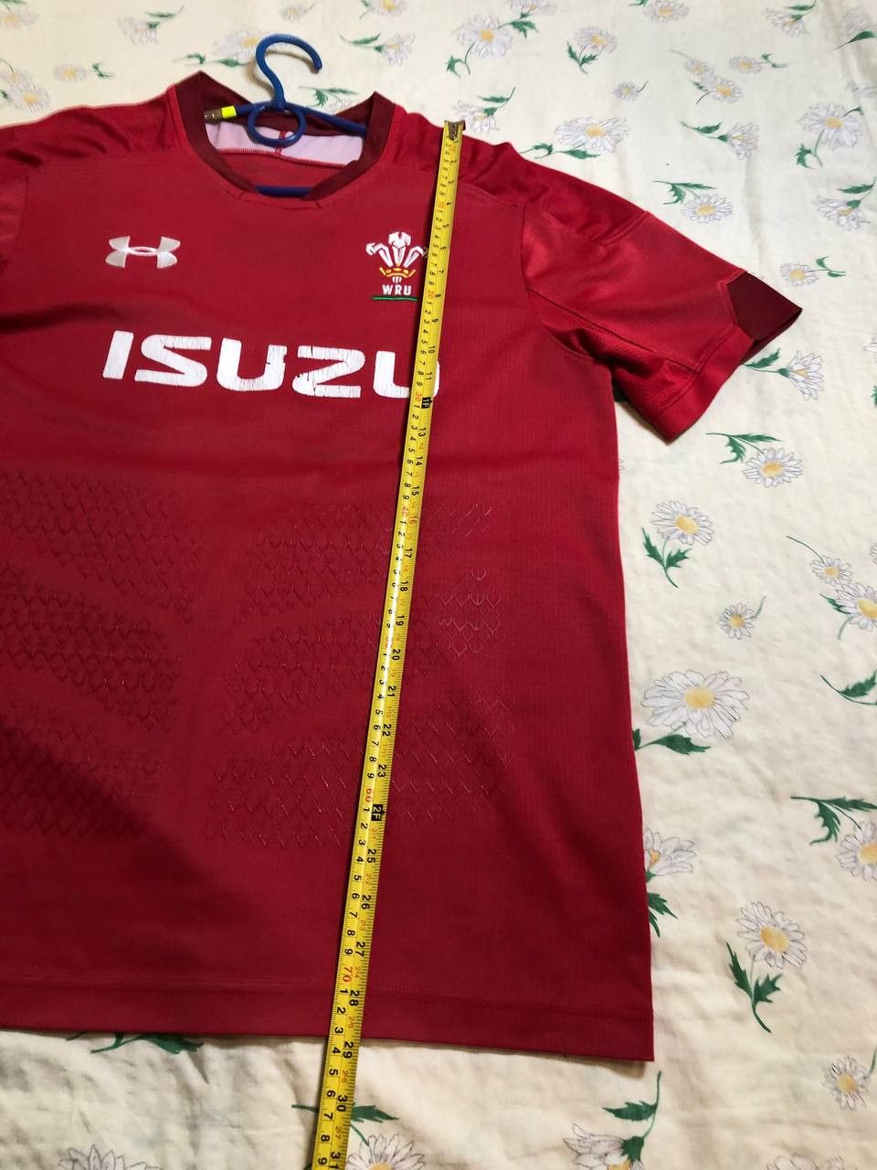 Under Armour WALES RUGBY JERSEY HOME 2019 SHIRT WRU RUGBY JERSEY Size US L / EU 52-54 / 3 - 10 Thumbnail