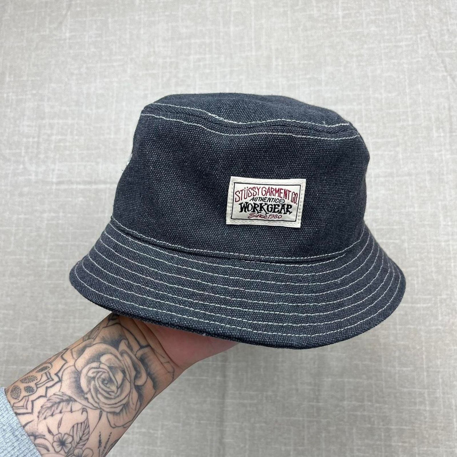 Stussy denim hat online