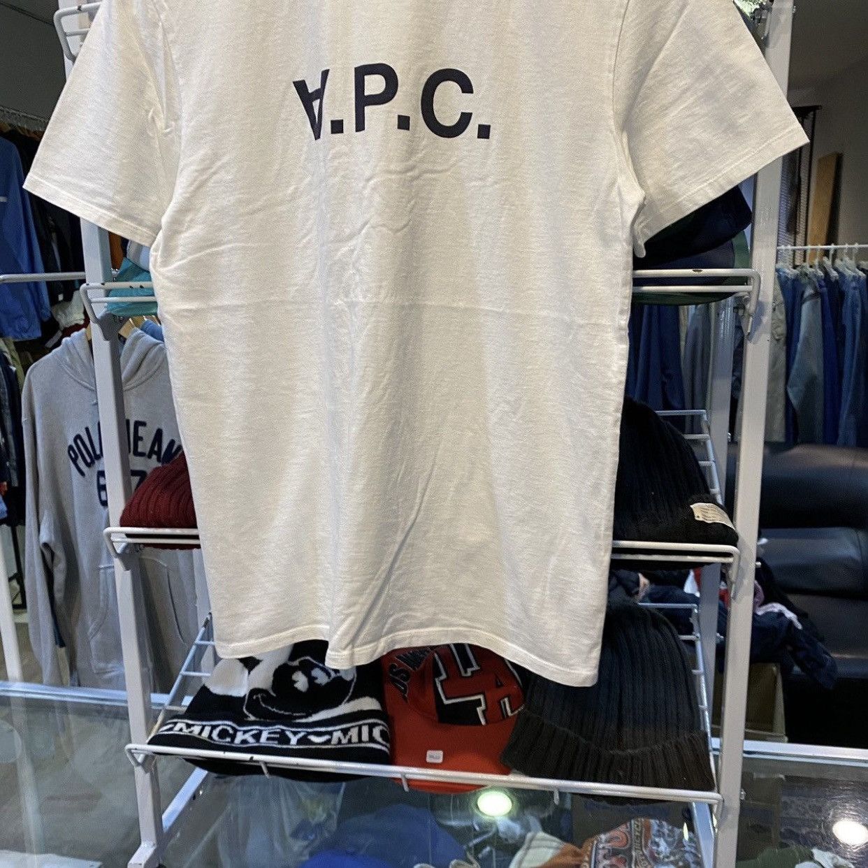 A.P.C. APC V.P.C Logo T-Shirt Medium Size US M / EU 48-50 / 2 - 4 Thumbnail