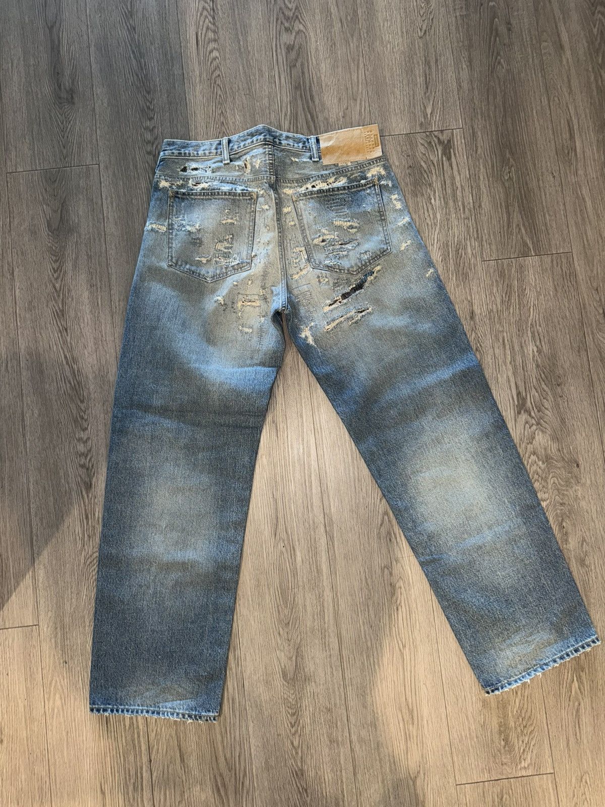 Maison Margiela × Supreme Supreme x MM6 Maison Margiela Distressed – (Never Worn) Size US 30 / EU 46 - 12 Thumbnail