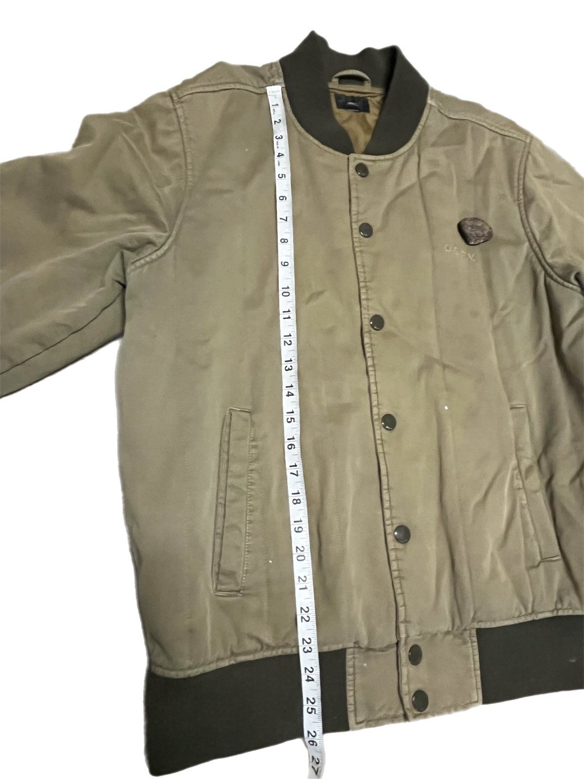 Obey Obey LINESMAN Dusty Army Durable Heavy Twill Bomber Men's M Size US M / EU 48-50 / 2 - 7 Thumbnail