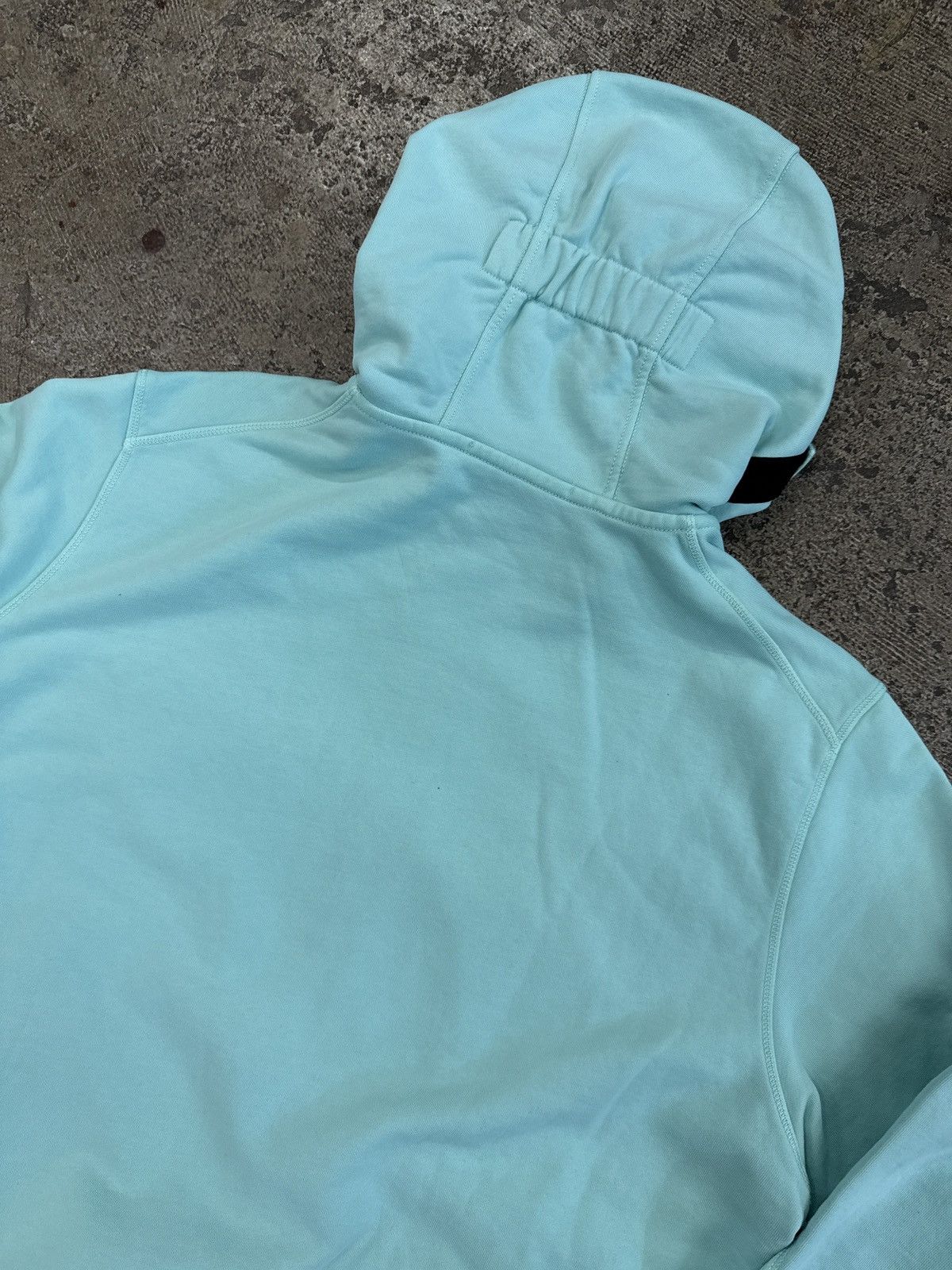 Stone Island Stone Island Anorak Mint Green Half Zip Hoodie Size US L / EU 52-54 / 3 - 9 Thumbnail