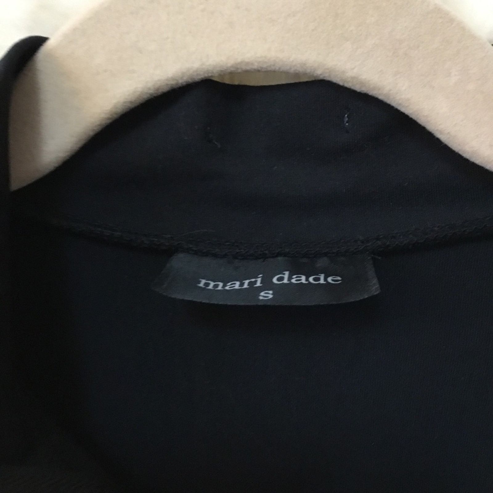 Other Mari Dade Black Zip-up Sweatshirt Size S / US 4 / IT 40 - 3 Thumbnail