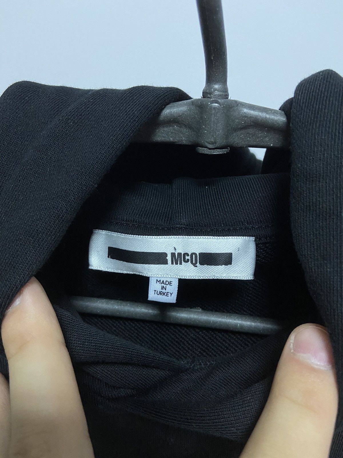 Alexander McQueen × Vintage Alexander McQueen Vintage Hoodie Big Logo MCQ Luxury Size US M / EU 48-50 / 2 - 5 Thumbnail