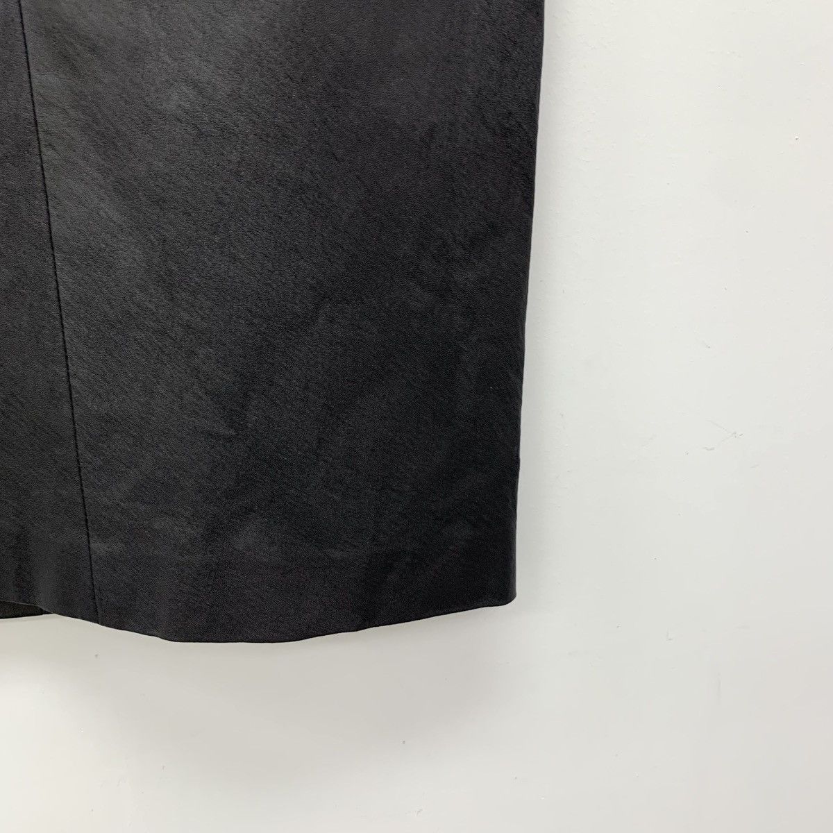 Brunello Cucinelli Brunello Cucinelli Black Leather Casual Skirt K26WX Size 27" / US 4 / IT 40 - 4 Thumbnail