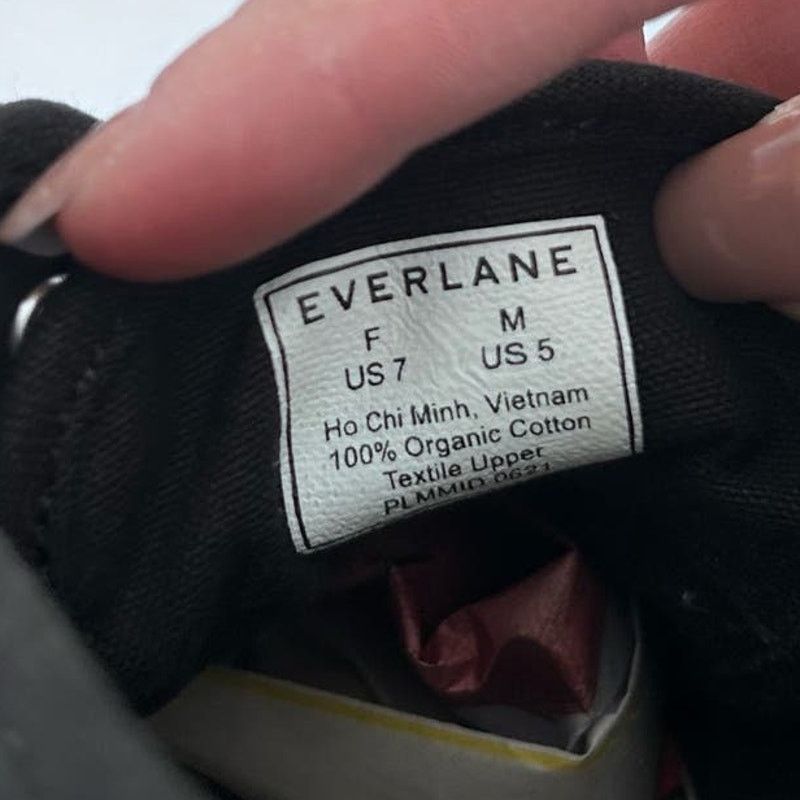Everlane Everlane Black The Forever High Top Sneakers Sz 7 Size US 7 / IT 37 - 8 Thumbnail