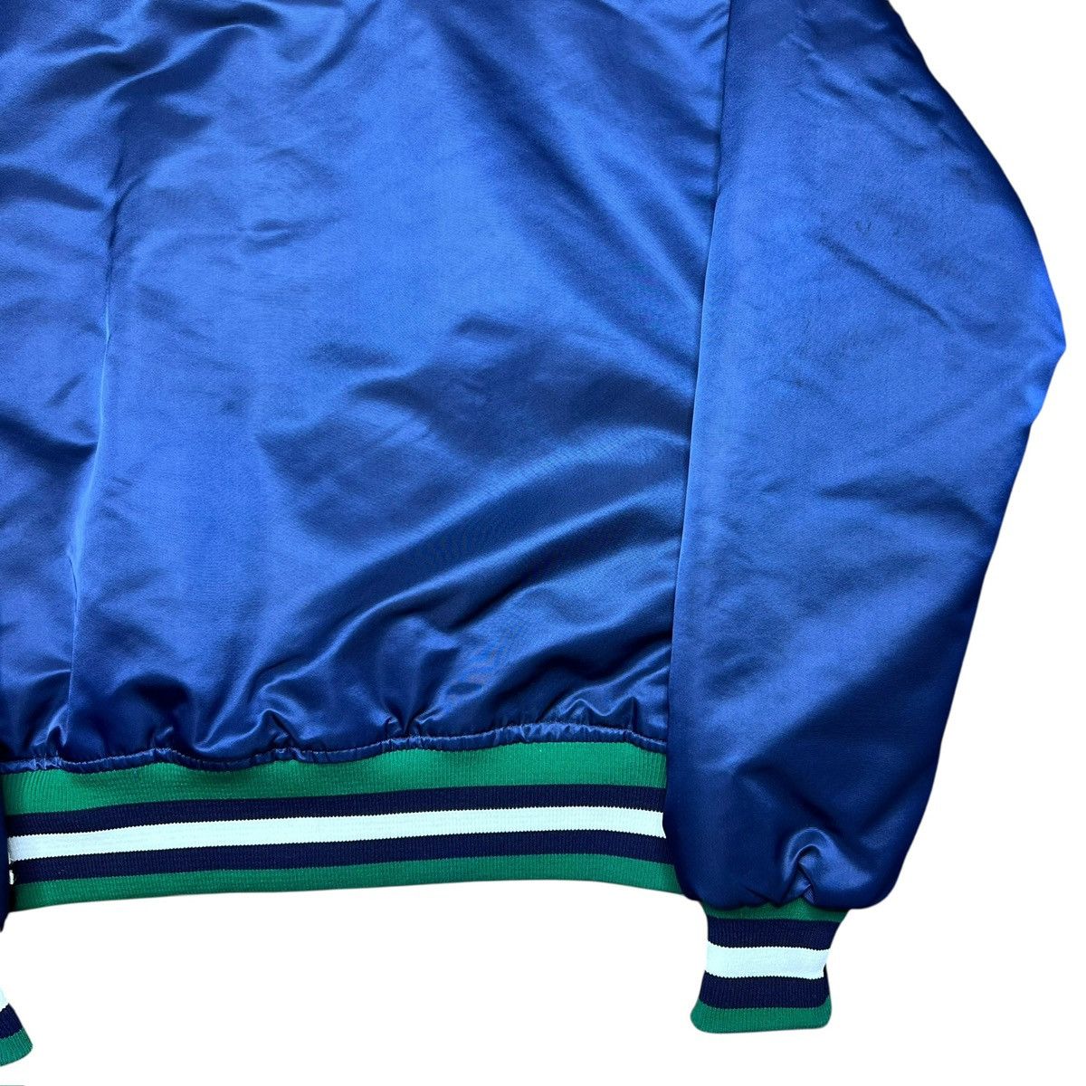 Starter Vintage 1980s NBA Denver Nuggets Starter Satin Bomber Jacket Size US M / EU 48-50 / 2 - 23 Thumbnail