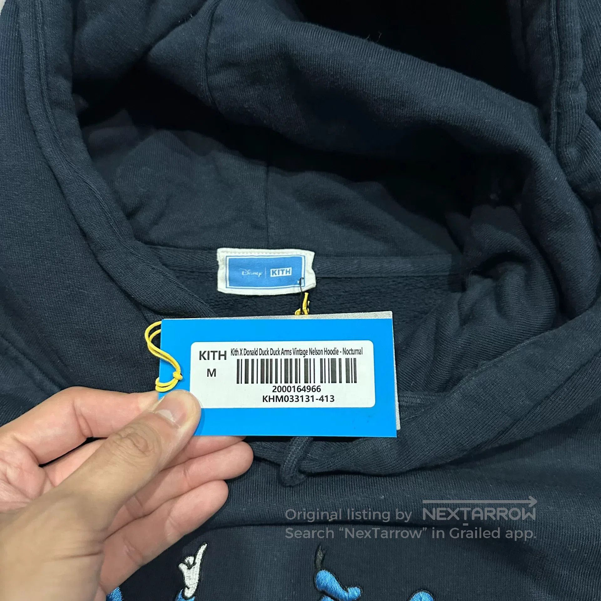 Kith Kith Disney Cartoon Embroidered Hoodie. Size US M / EU 48-50 / 2 - 5 Thumbnail