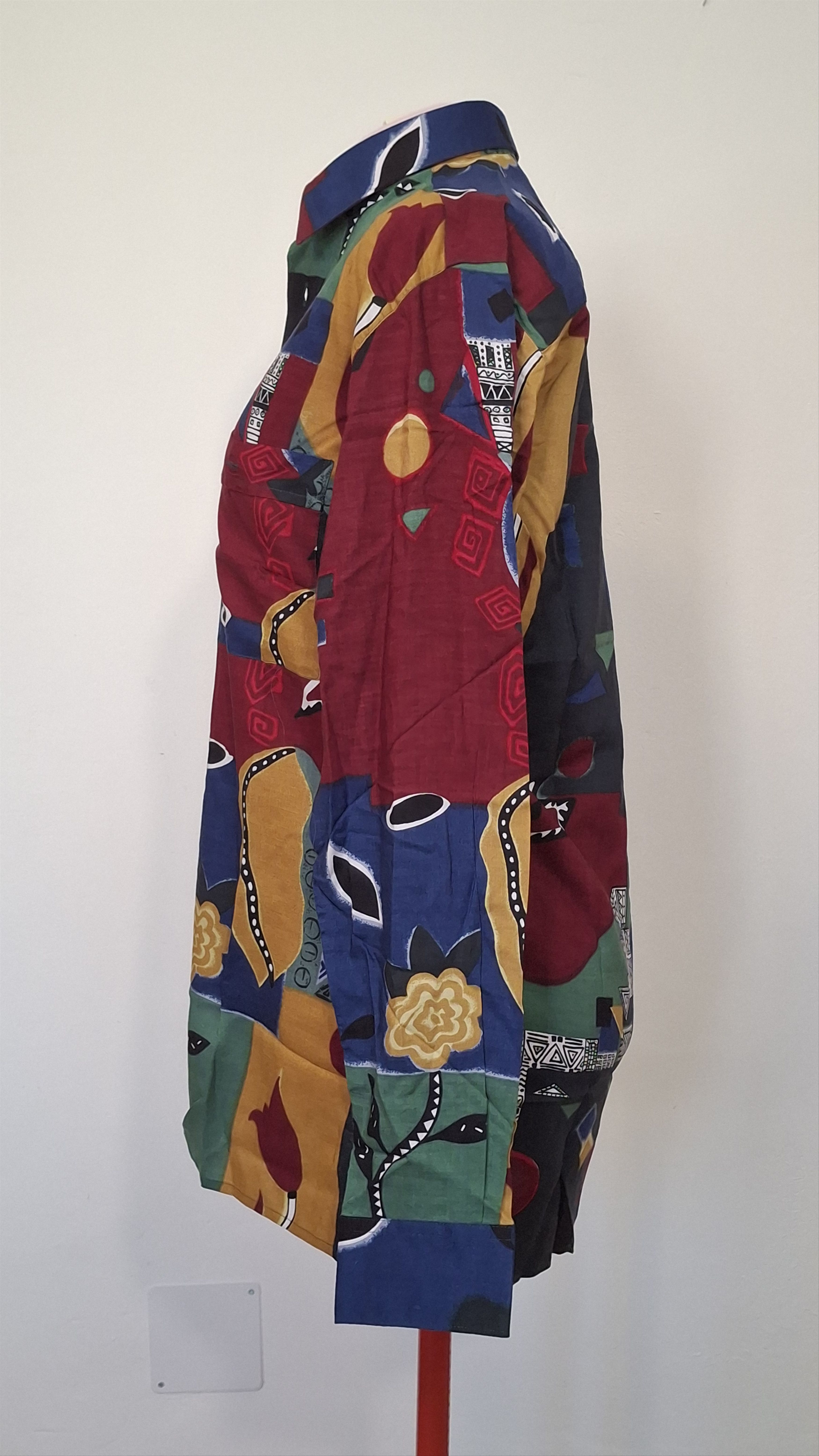 Vintage Vintage Camargue Viscose Pattern Shirt Size M NOS Size 38S - 5 Thumbnail