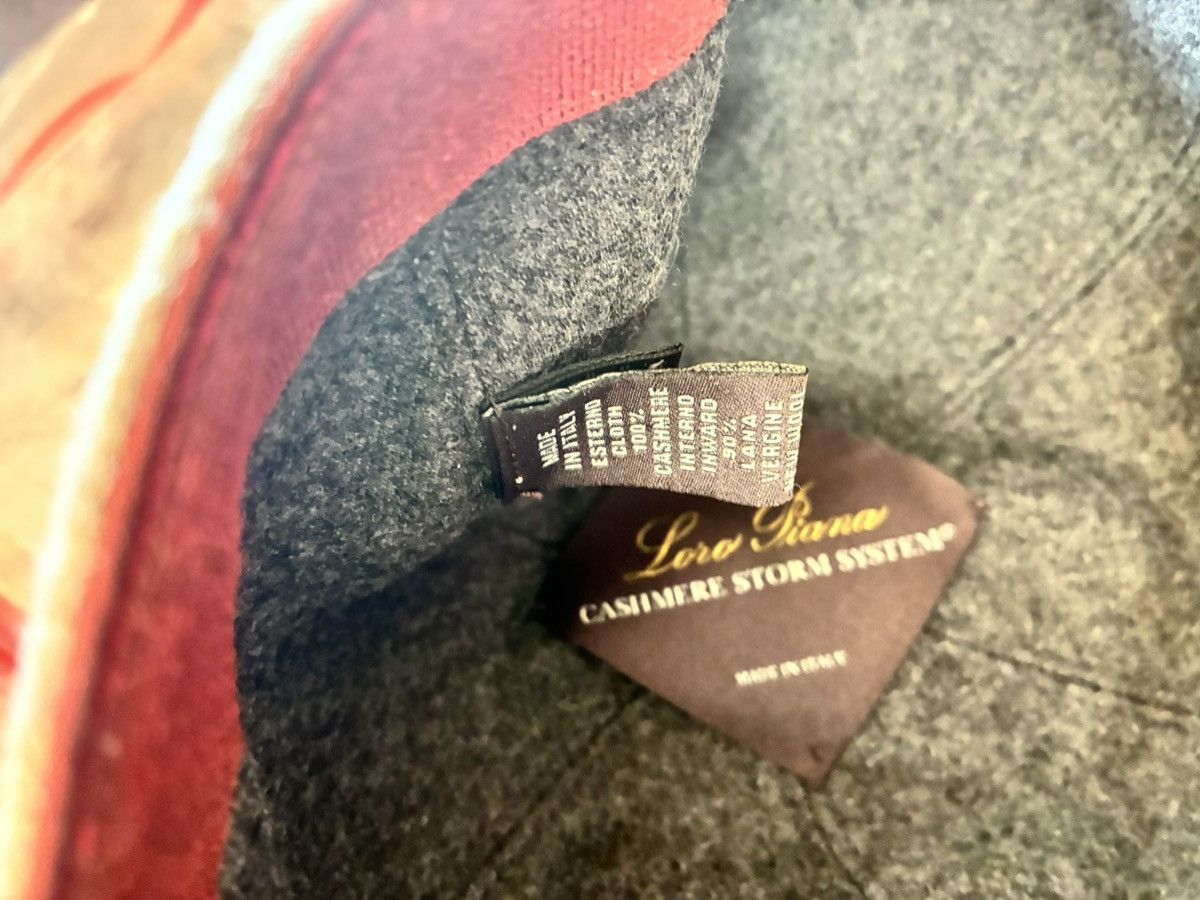 Loro Piana Loro Piana rare light grey cashmere cap size small/medium Size ONE SIZE - 4 Thumbnail