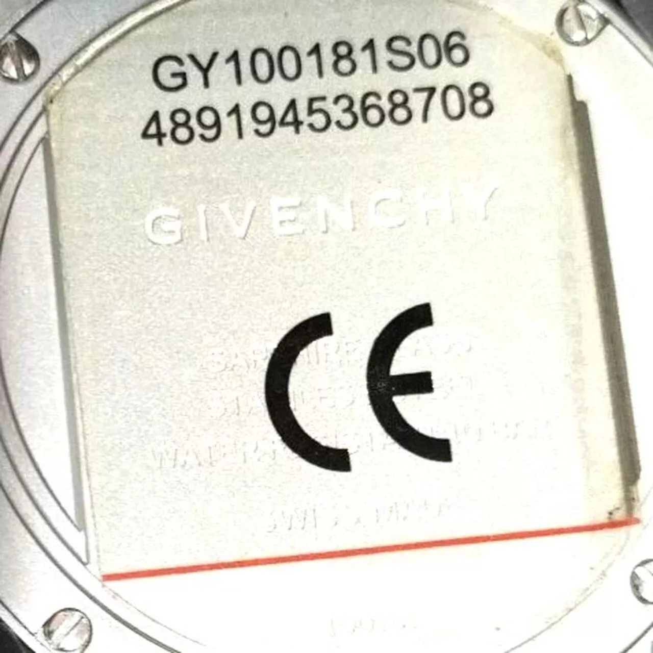 Givenchy GIVENCHY Seventeen Orange Quartz Watch Size ONE SIZE - 4 Thumbnail