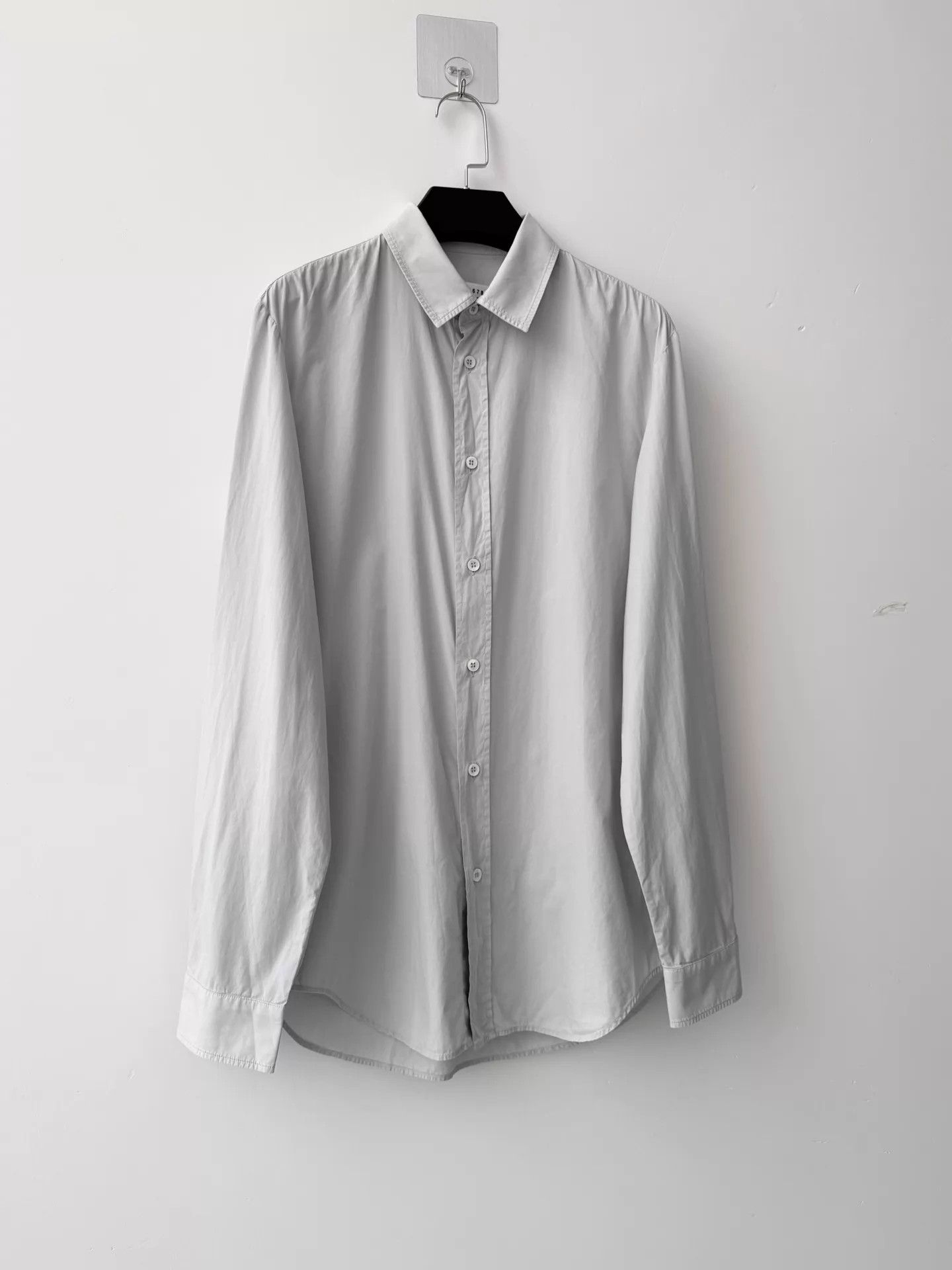 Other MMM S/S15 Charcoal Gray Solid Shirt 3M Era Size US S / EU 44-46 / 1 - 2 Thumbnail