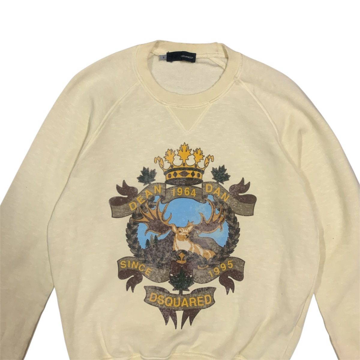 Dsquared2 Dsquared2 Dean & Dan Crest Logo Crewneck Sweatshirt Size US S / EU 44-46 / 1 - 2 Thumbnail