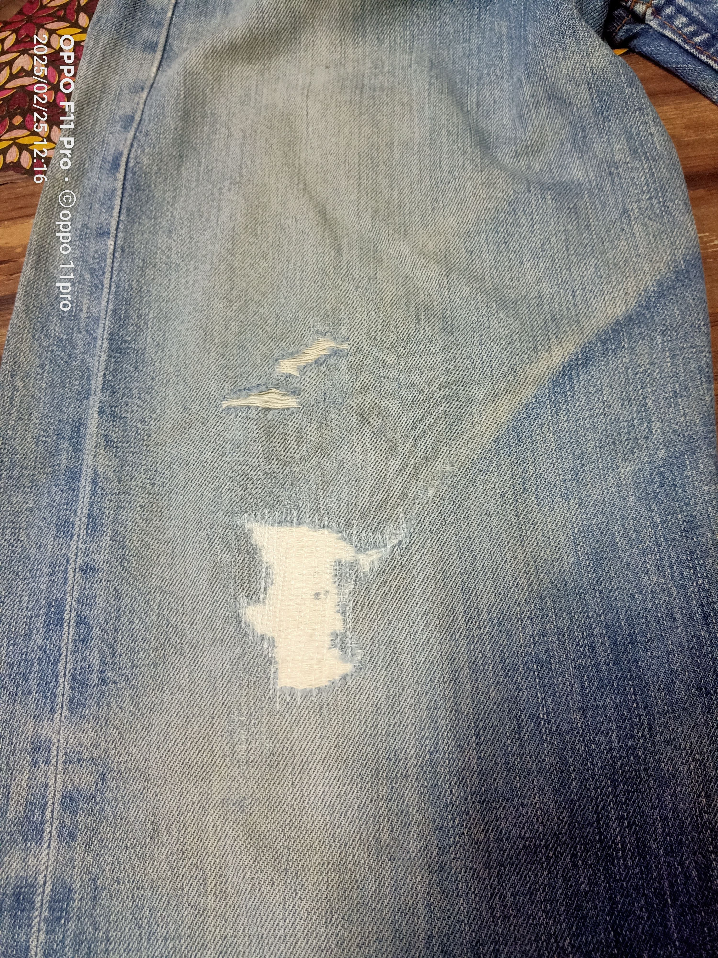 Levi's × Vintage Vintage Levis 503 Redline Flare Denim Size US 30 / EU 46 - 9 Thumbnail