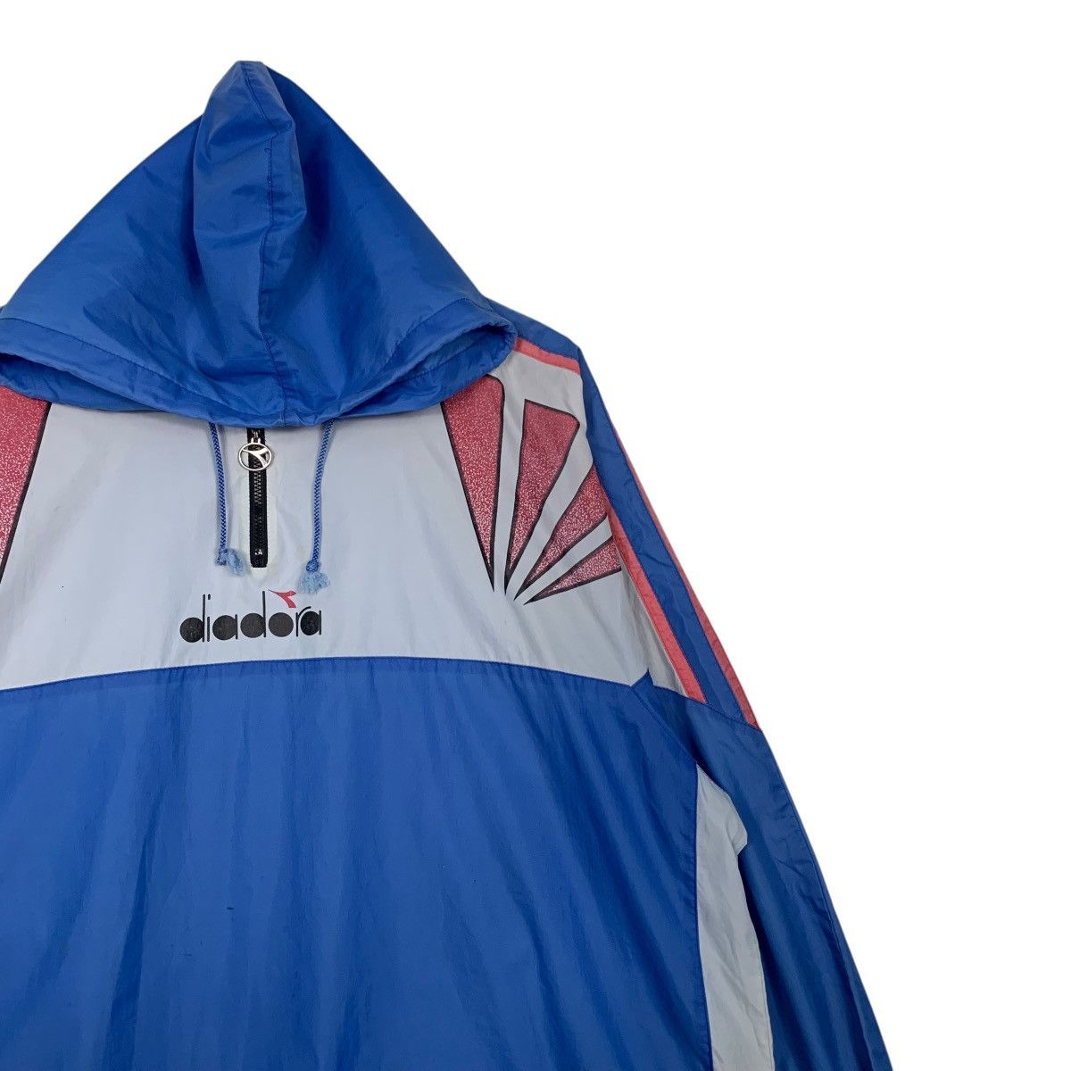 Diadora 90’s DIADORA Big Logo Half Zip Pullover Jacket #2812-C127 Size US L / EU 52-54 / 3 - 4 Thumbnail