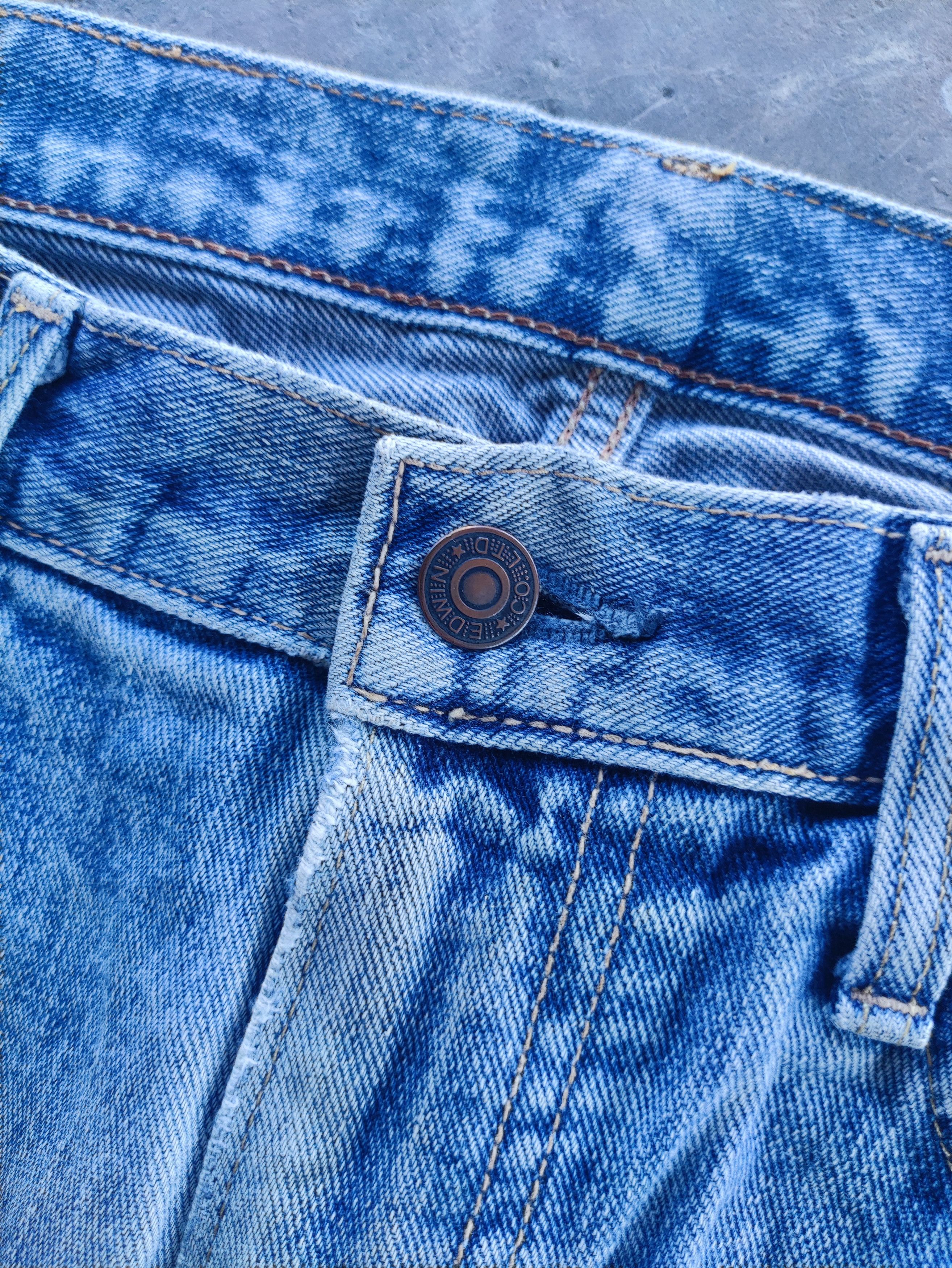 Edwin × Jean × Vintage Vintage Edwin Japan Distressed faded Denim Pants Jeans W30 Size US 30 / EU 46 - 5 Thumbnail
