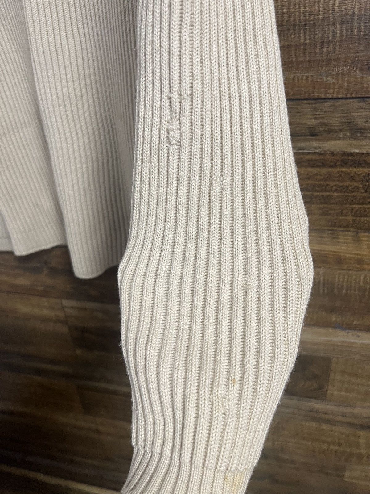 Stone Island STONE ISLAND Sweater Half Zip Wool Heavy Knit Vintage AW 03 Size US XL / EU 56 / 4 - 17 Thumbnail