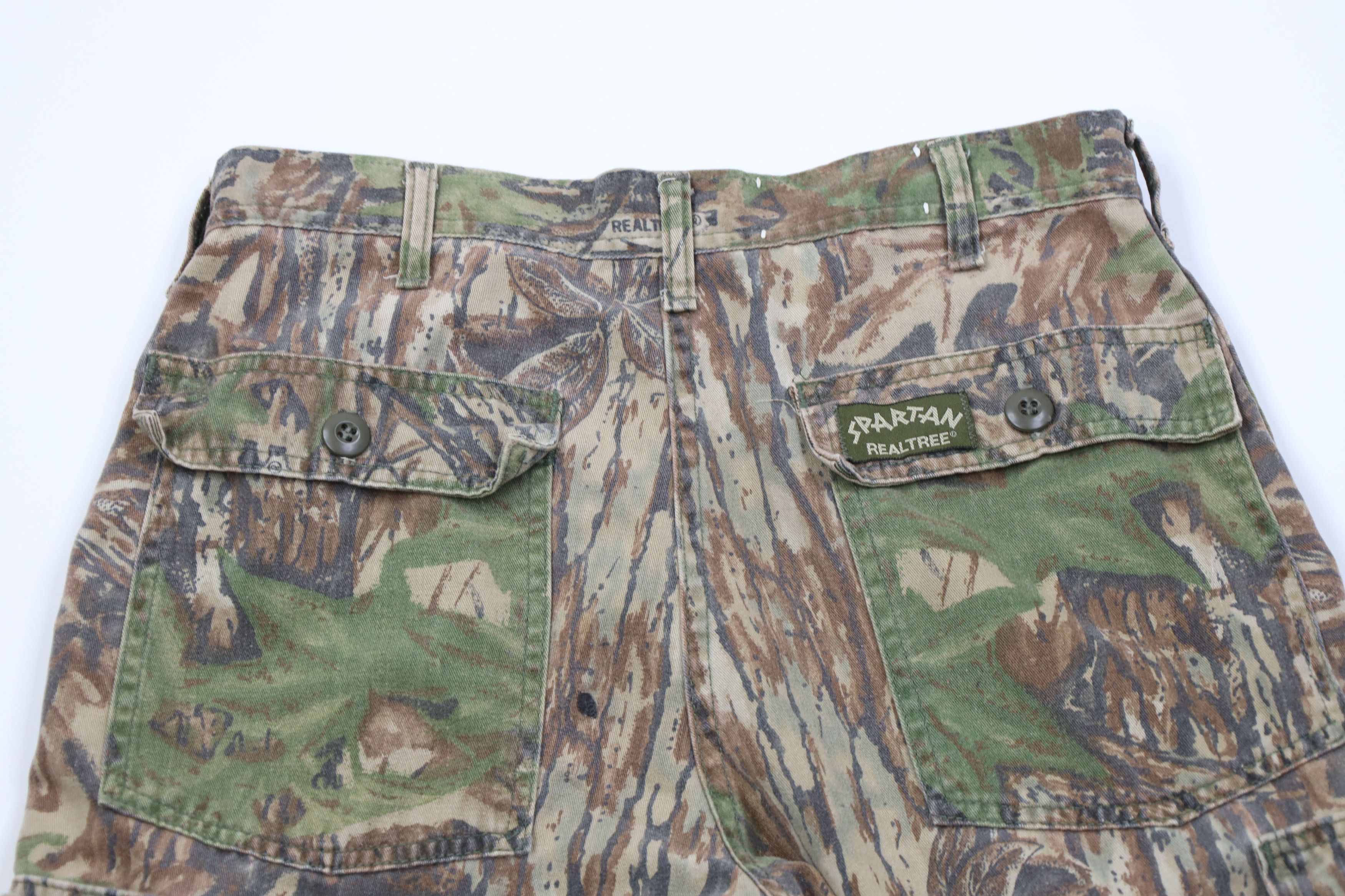 Vintage Vintage 90s Streetwear Camouflage Wide Leg Cargo Pants USA Size US 32 / EU 48 - 11 Thumbnail