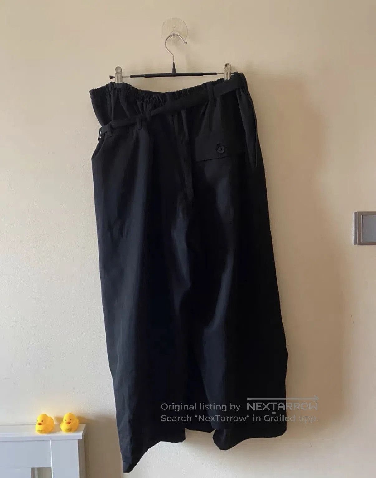 Yohji Yamamoto Black Wide. Size US 34 / EU 50 - 2 Thumbnail