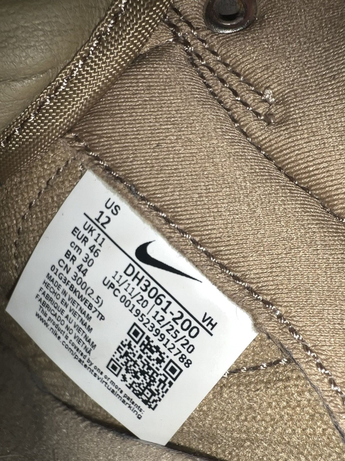 Nike × Undefeated Undefeated x Dunk Low SP ‘Canteen’ Size US 12 / EU 45 - 7 Thumbnail
