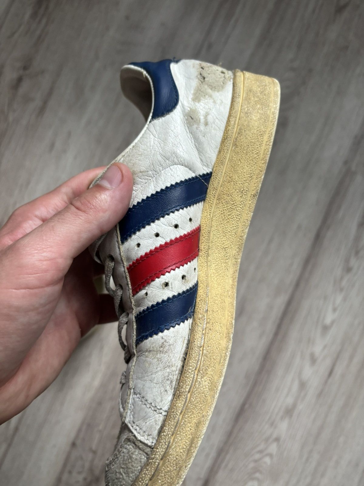Adidas Vintage 1997 Adidas Wilhelm Bungert – Made in Japan JP 23.5 Size US 5 / IT 35 - 10 Thumbnail