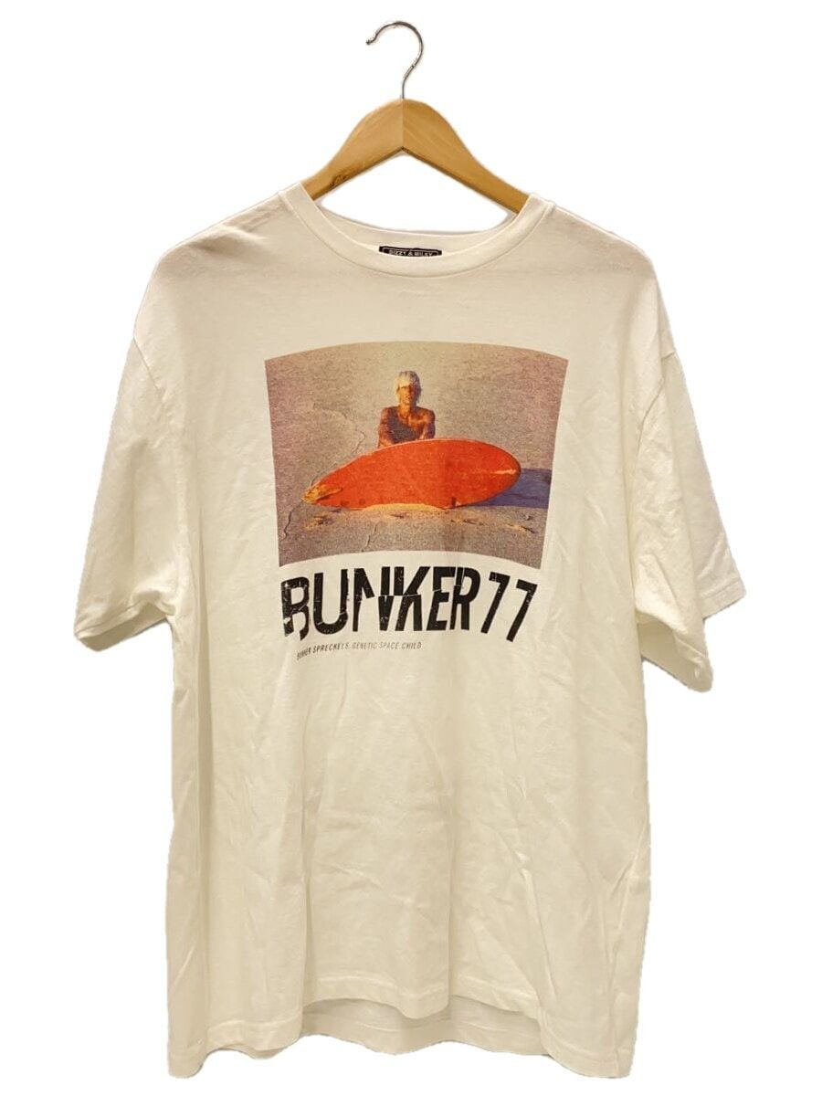 HYSTERIC BUNKER77 Tシャツ M Hysteric Glamour × BUNKER 77 T-shirt Size: L Black Men