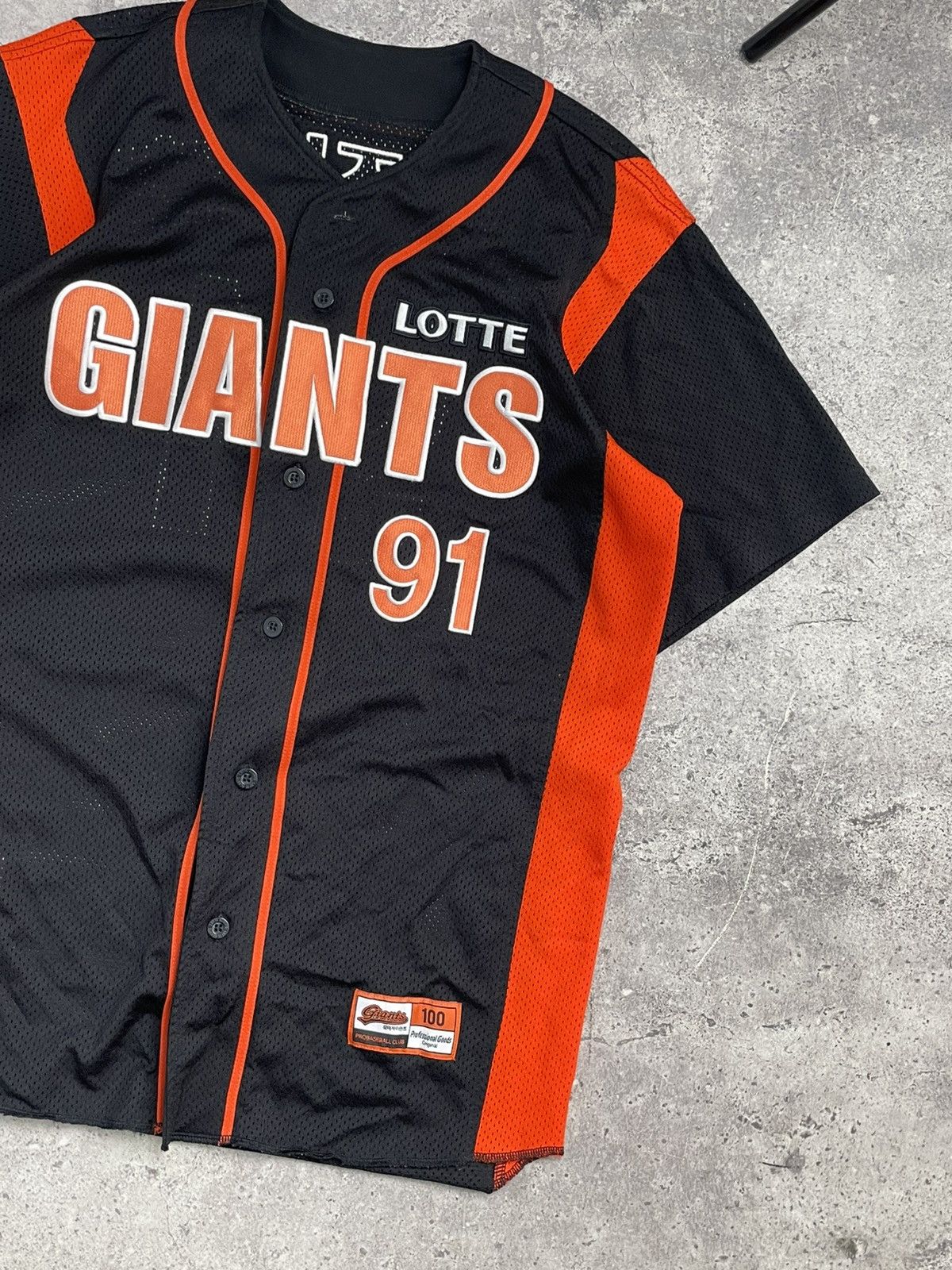 Japanese Brand × MLB Busan Pro Baseball Clup by Lotte Giants Baseball Jersey Size US L / EU 52-54 / 3 - 3 Thumbnail
