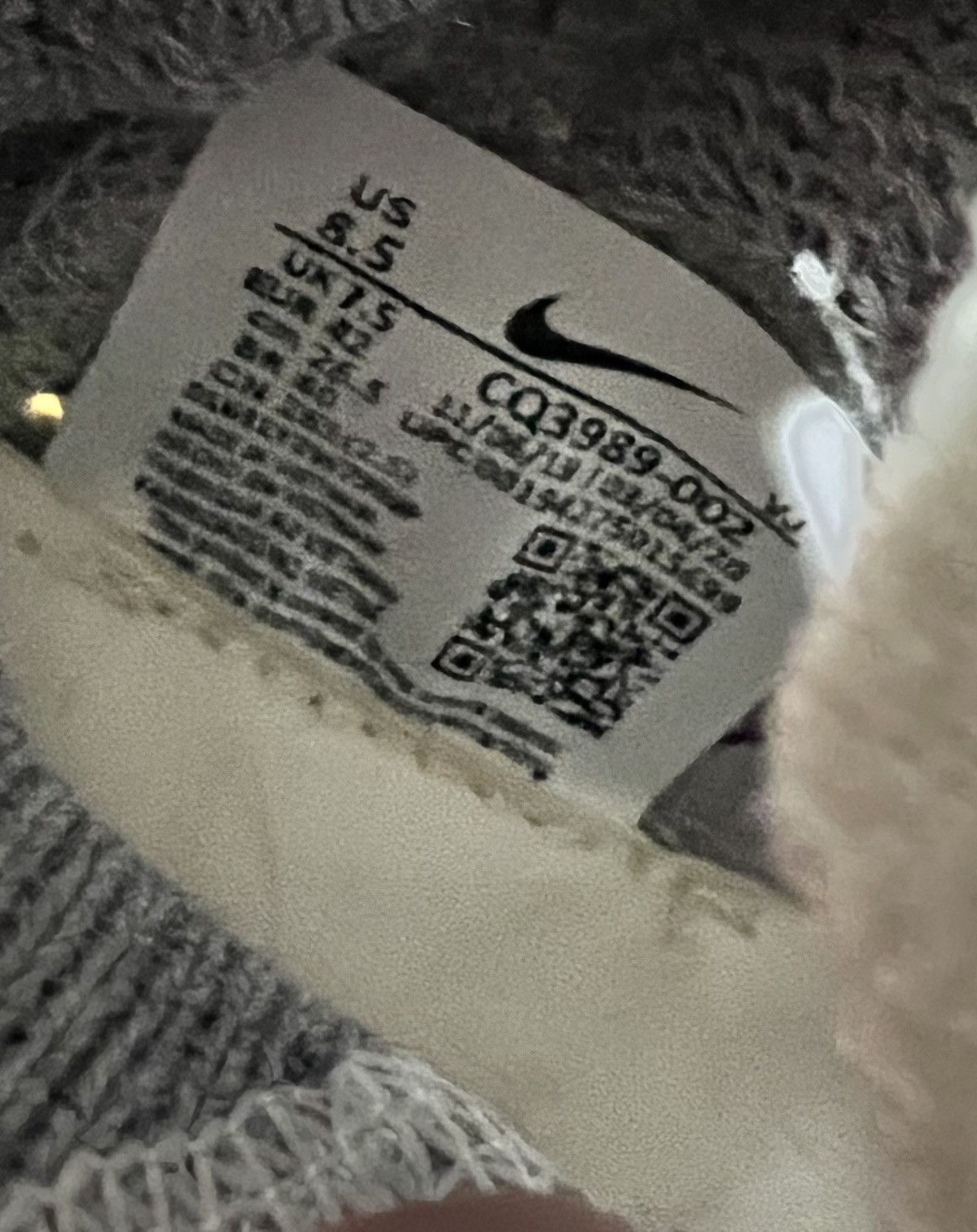Nike NIKE HIPPIE O3 GREY VOLT Size US 8.5 / EU 41-42 - 6 Thumbnail