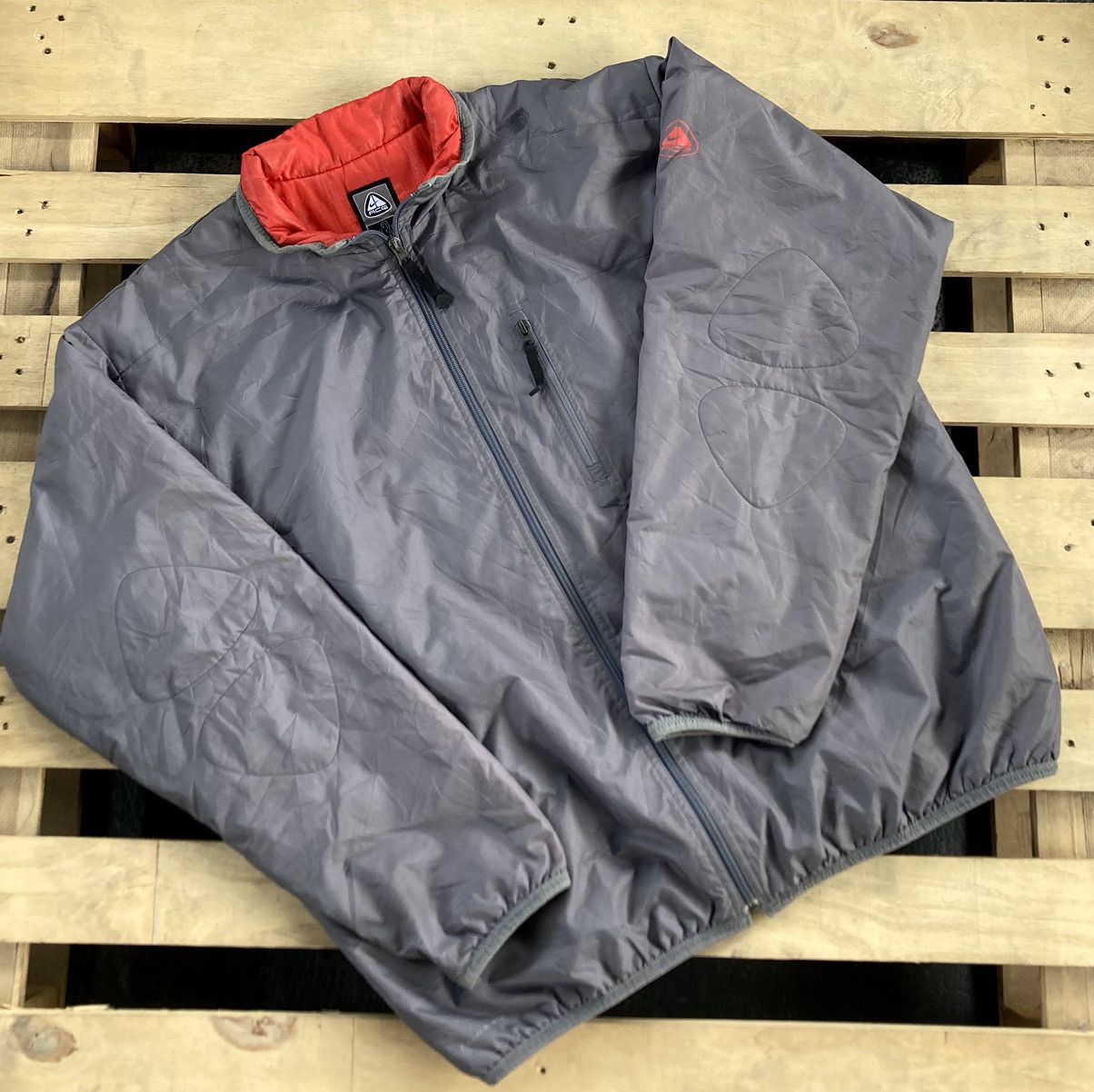 Image of Vintage Nike Acg Clima-Fit Jacket in Grey, Men's (Size XL)