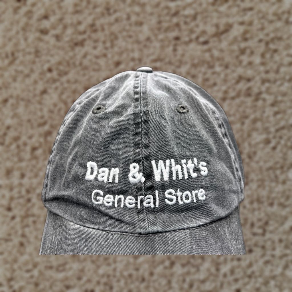 Anvil San & Whit's General Store Hat Cap Strap Back Adult One Size Gray 100% Cotton Size ONE SIZE - 1 Thumbnail