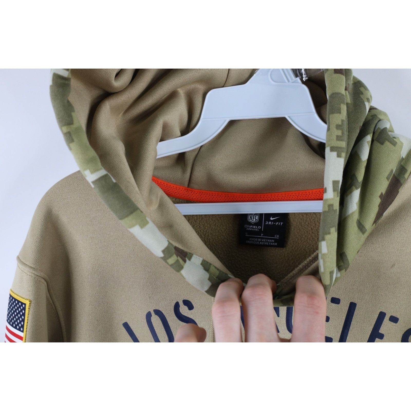 Nike Nike On Field Salute to Service Los Angeles Rams Hoodie Size US S / EU 44-46 / 1 - 8 Thumbnail