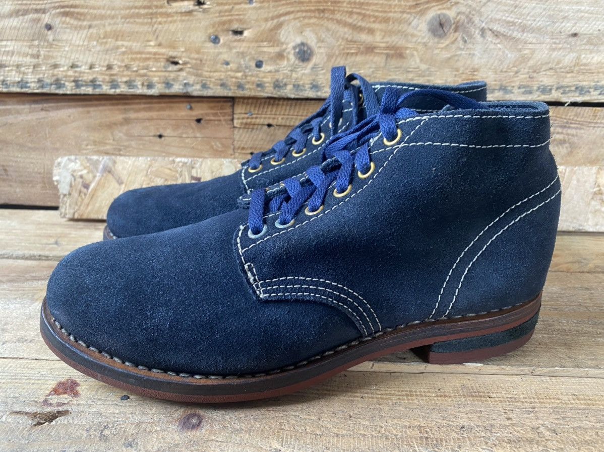 Visvim Visvim bigadier mid folk blue suede boots sz US 8 Size US 8 / EU 41 - 5 Thumbnail