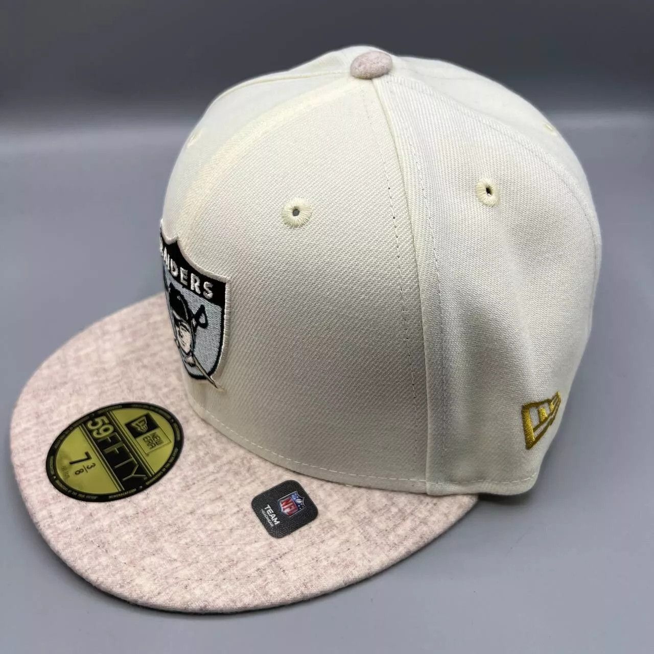 New Era Las Vegas Raiders Hat Men 7 3/8 Superbowl XV 59Fifty New Era Size ONE SIZE - 3 Thumbnail