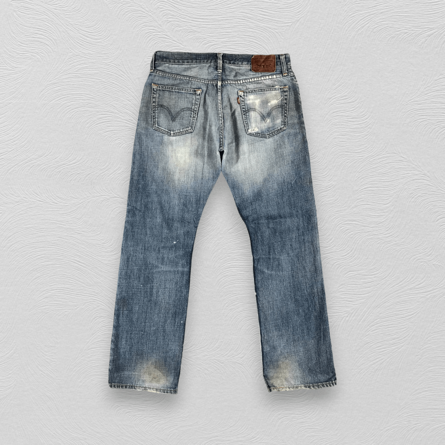 Levi's Vintage Levi's 539 Jeans Rusty Faded Blue Denim KJ1028 Size US 33 - 2 Thumbnail