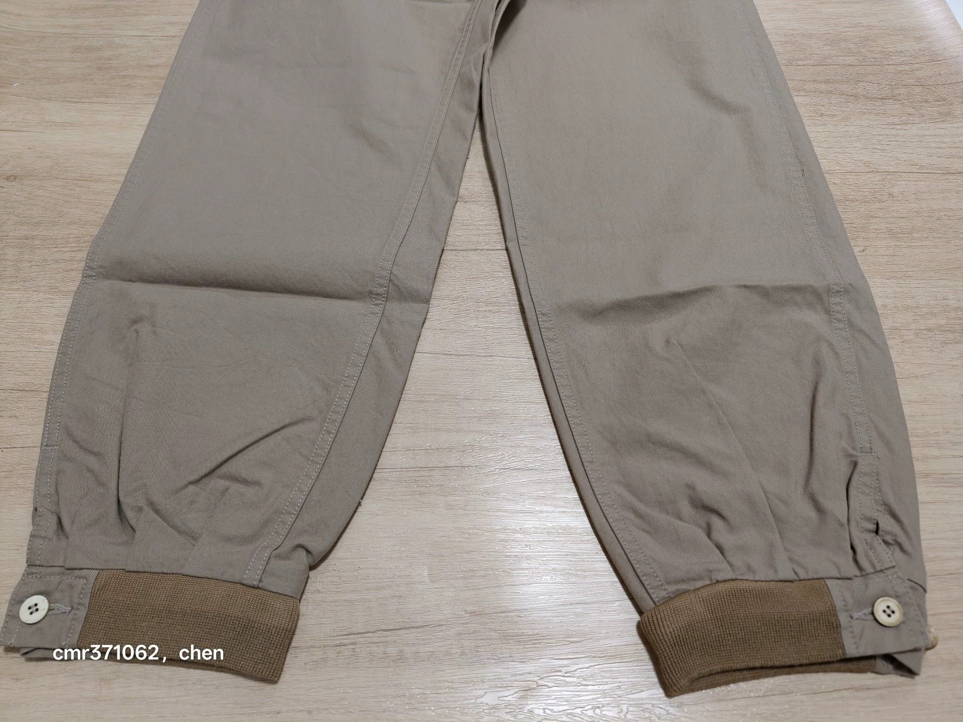 Visvim New VISVIM 24AW CARROL CHINO PANTS Beige 1 Size US 30 / EU 46 - 6 Thumbnail