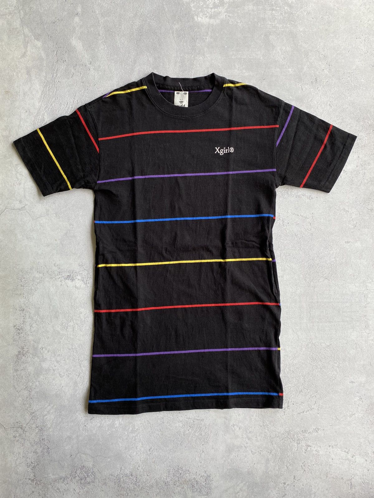Vintage X-GIRL Stripe Shirt Size 1 Size M / US 6-8 / IT 42-44 - 1 Thumbnail