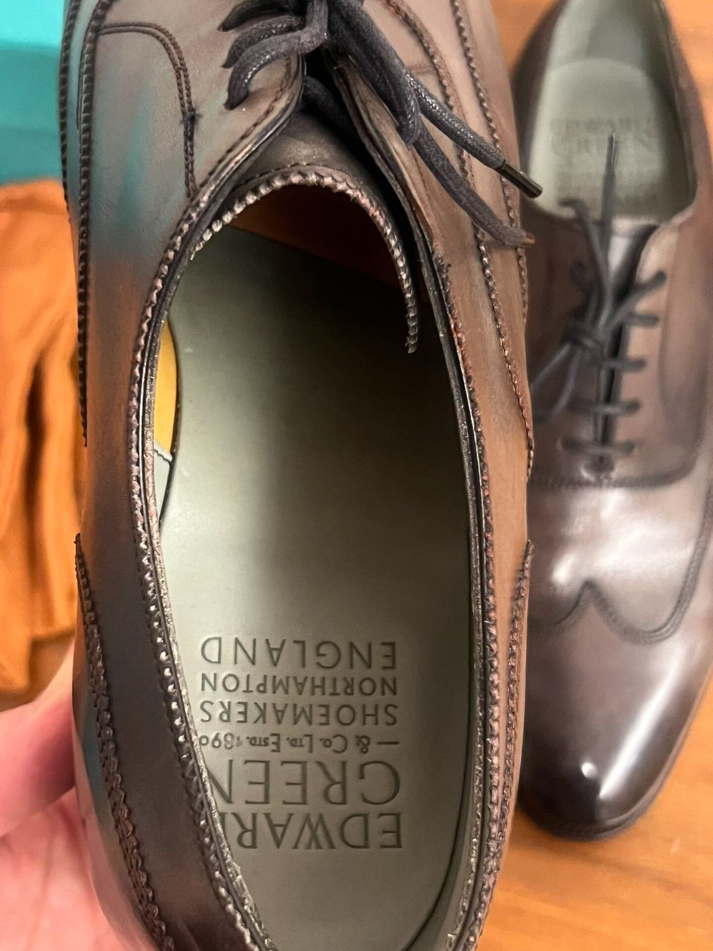 Edward Green Edward Green MTO Oxford Shoes Size US 10 / EU 43 - 1 Thumbnail