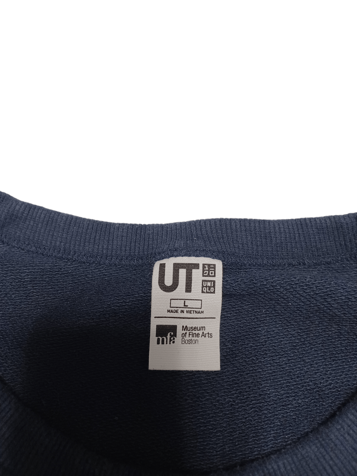 Uniqlo UNIQLO X MUSEUM OF ART BOSTON JAPANESE BIGLOGO SWEATSHIRT Size US L / EU 52-54 / 3 - 4 Thumbnail