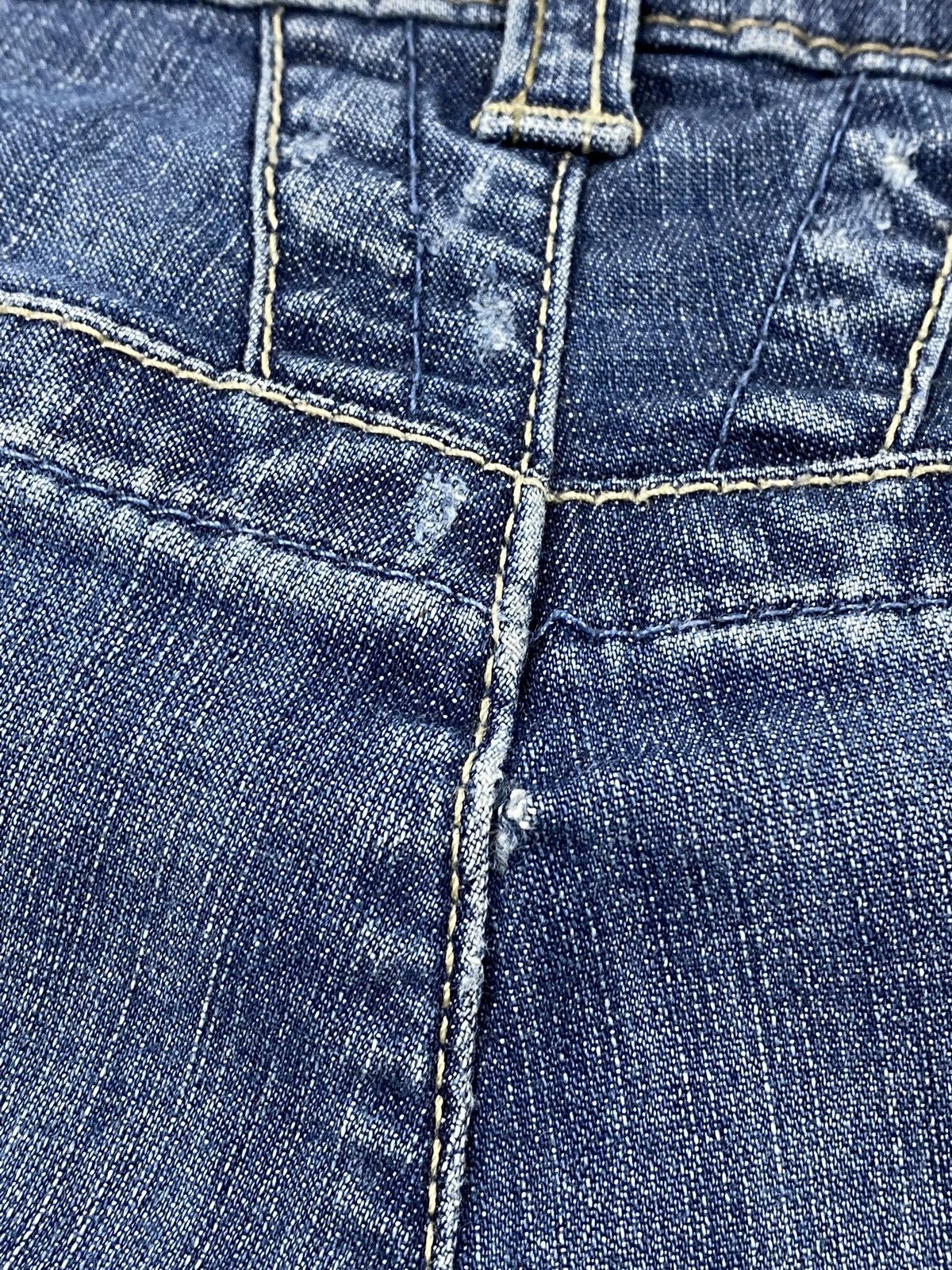 Marithe + Francois Girbaud LASTDROP🔥Y2K Le Jean De Marithe Francois Girbaud Mini Shorts Size 34" / US 12 / IT 48 - 14 Thumbnail