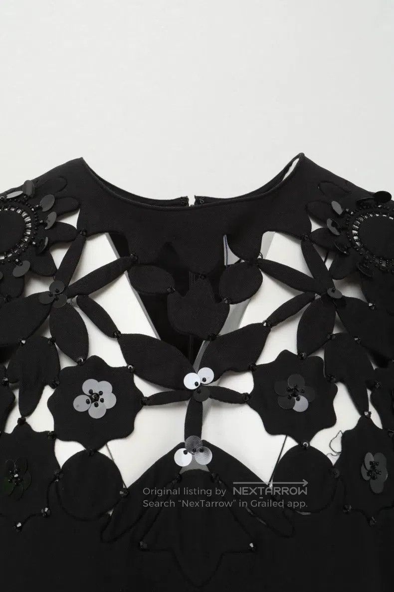 Valentino Valentino Sequin heavy work dress Size L / US 10 / IT 46 - 6 Thumbnail