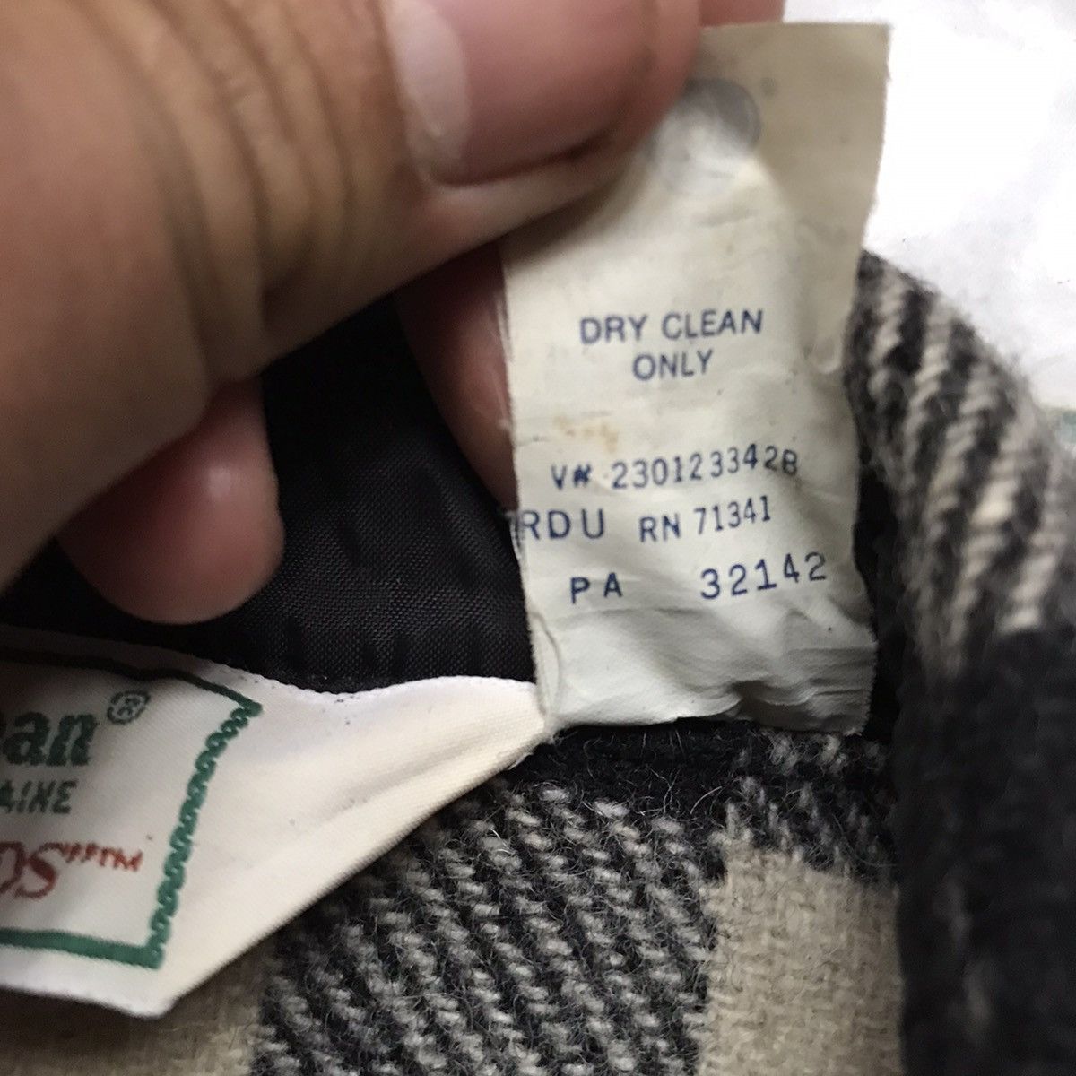 L.L. Bean × Vintage RARE VINTAGE L.L BEAN WOOL BUTTON UP FLANNEL JACKET Size US M / EU 48-50 / 2 - 12 Thumbnail