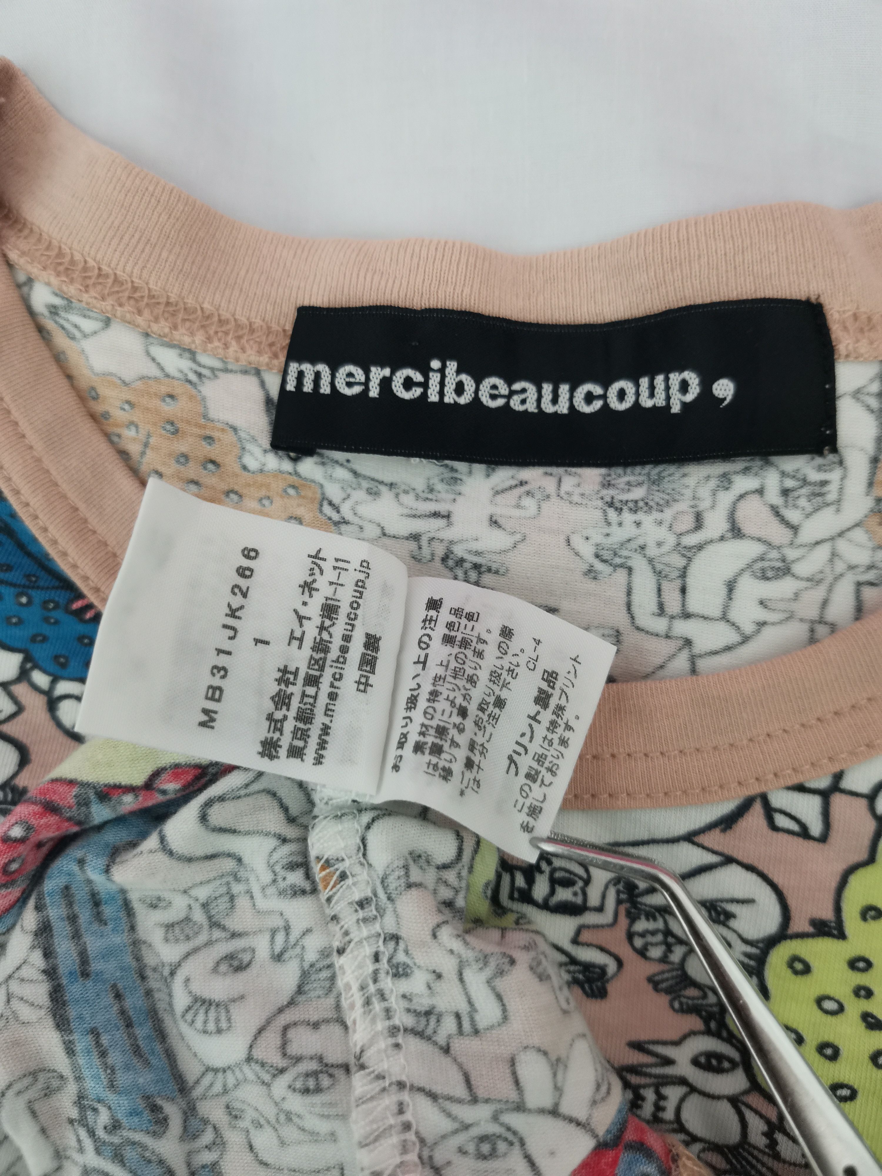 Issey Miyake Mercibeaucoup Issey Miyake Japan Designer Tee All Over Print Size US S / EU 44-46 / 1 - 4 Thumbnail
