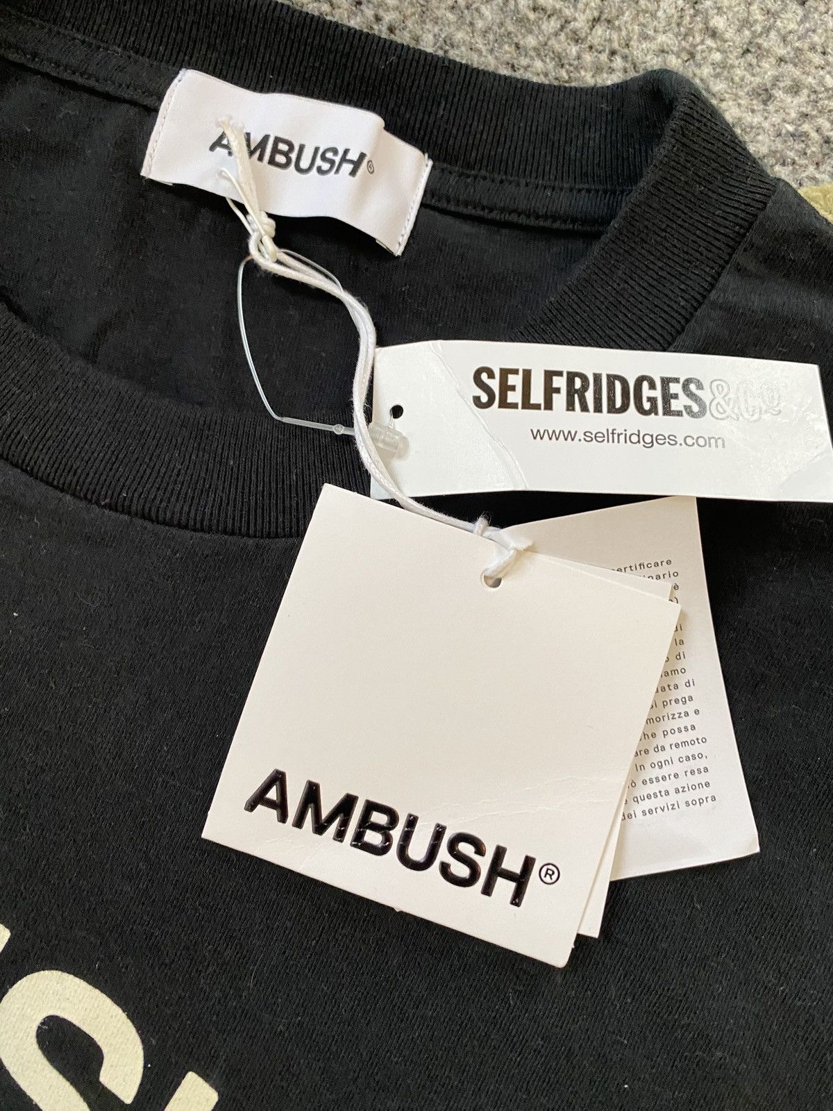 Ambush Design AMBUSH T Shirt Graphic Tee BNWT Unworn Size L Workshop Logo Size US L / EU 52-54 / 3 - 3 Thumbnail