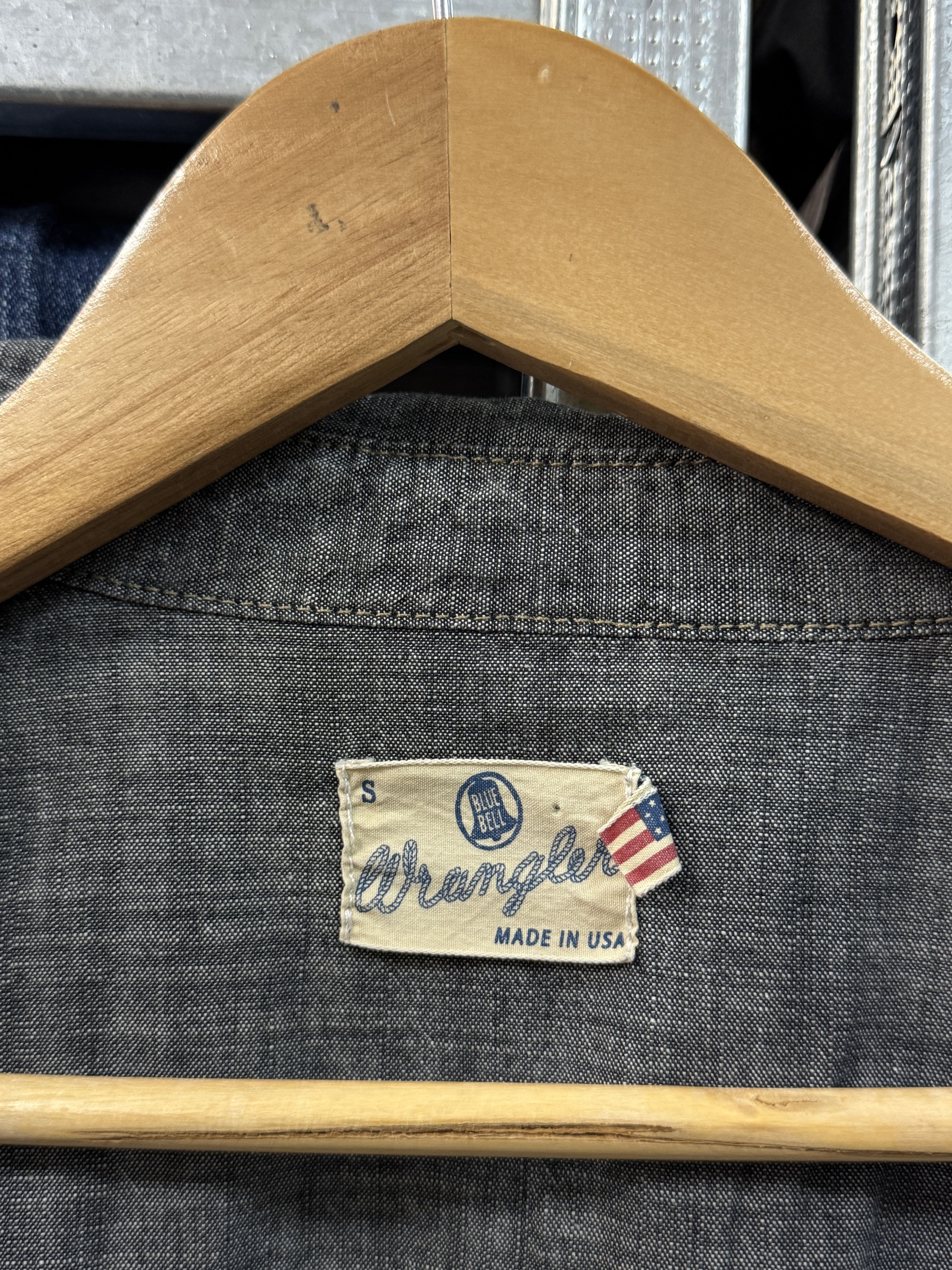 Wrangler Wrangler Blue Bell Made in USA Western Shirt Size US S / EU 44-46 / 1 - 6 Thumbnail