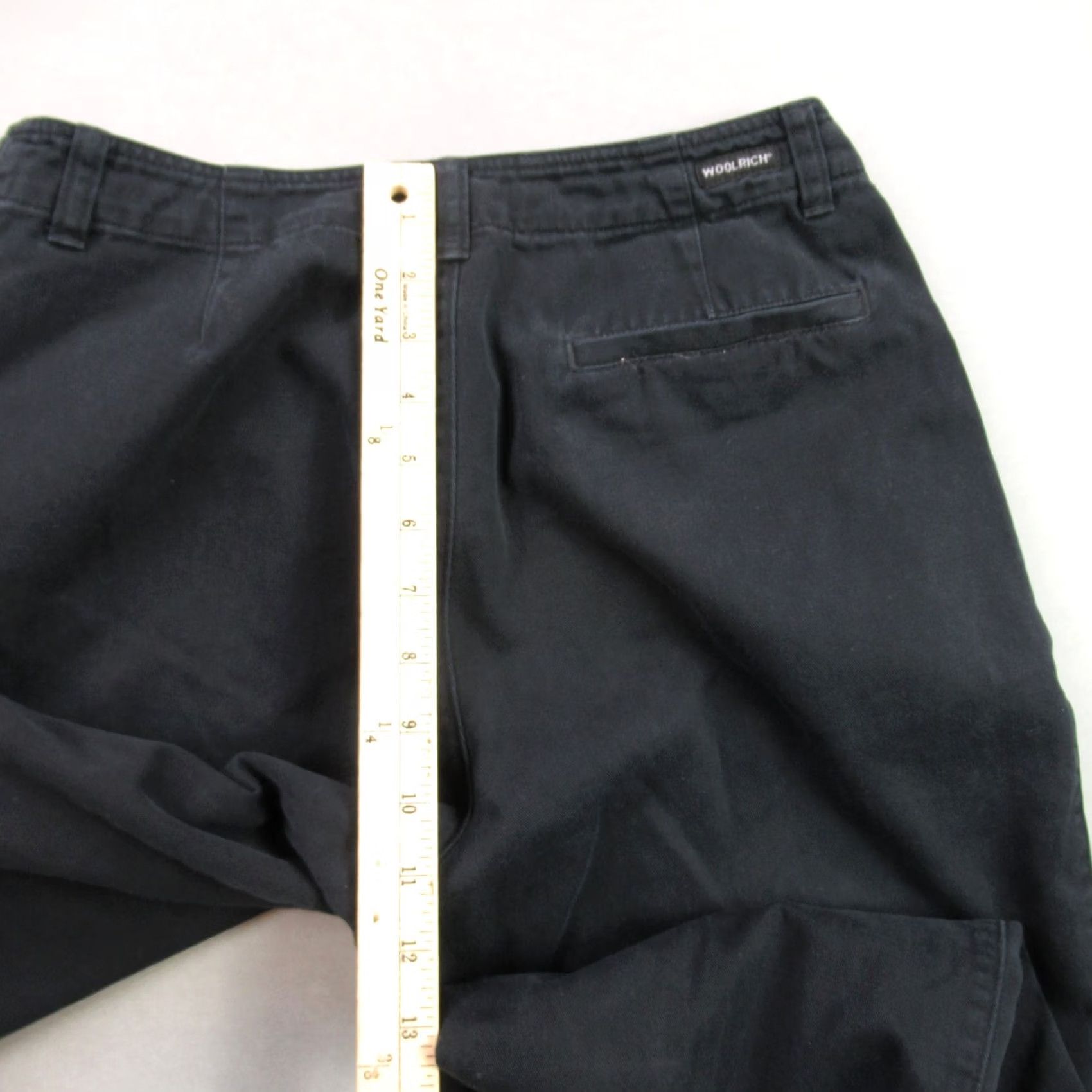 Vintage Woolrich Pants Women 10 Lightweight Straight Leg Chino Blue Shirt? Size 32" / US 10 / IT 46 - 7 Thumbnail