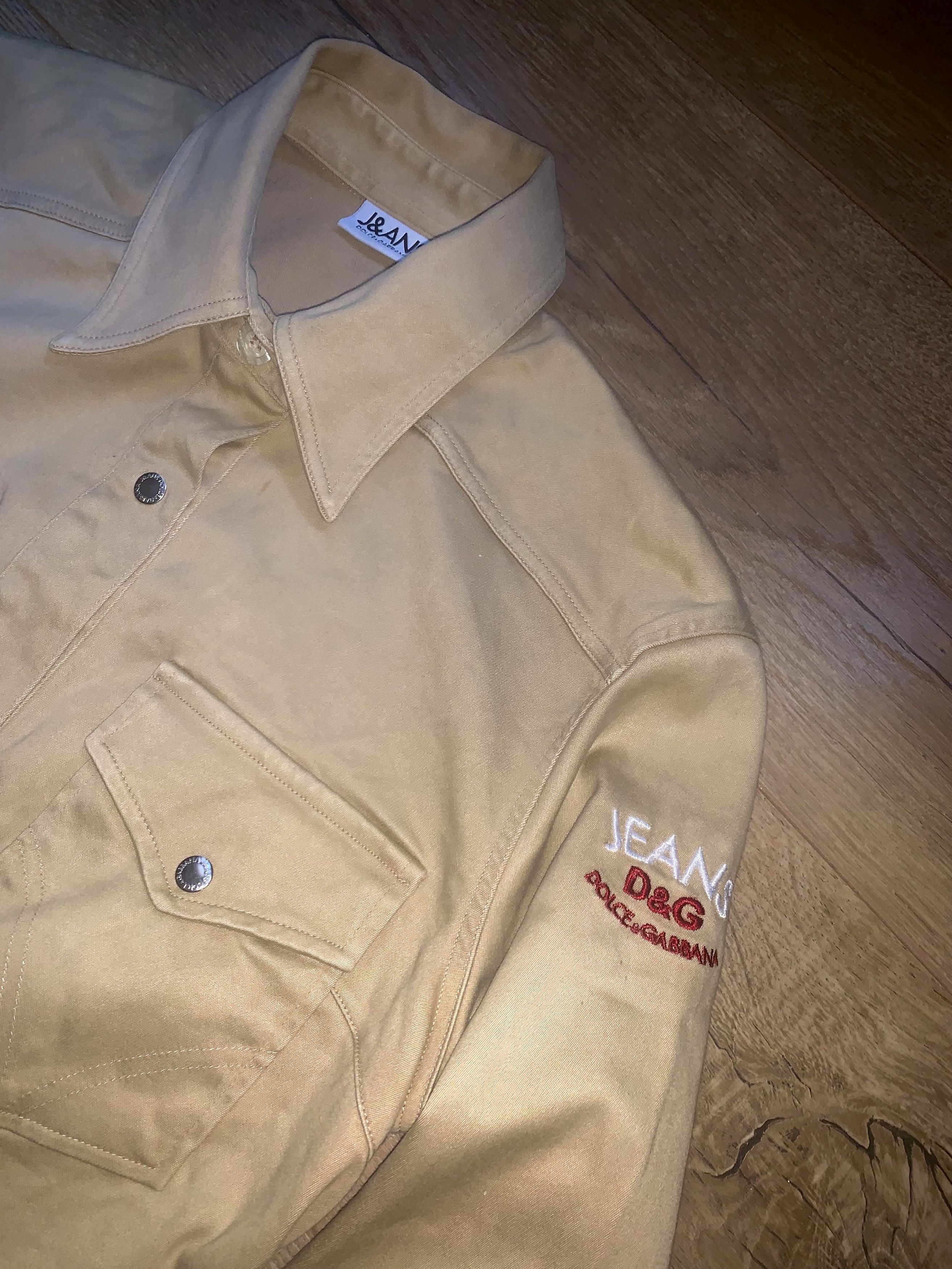 Dolce & Gabbana Vintage Dolce&Gabbana Military Style Shirt Overshirt.XS Size XS / US 0-2 / IT 36-38 - 3 Thumbnail