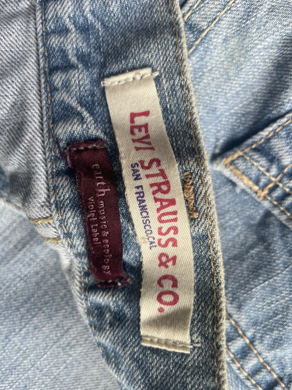 Levi's Levis Colab with Earth Music Ecology Violet Label Size 30" / US 8 / IT 44 - 16 Thumbnail
