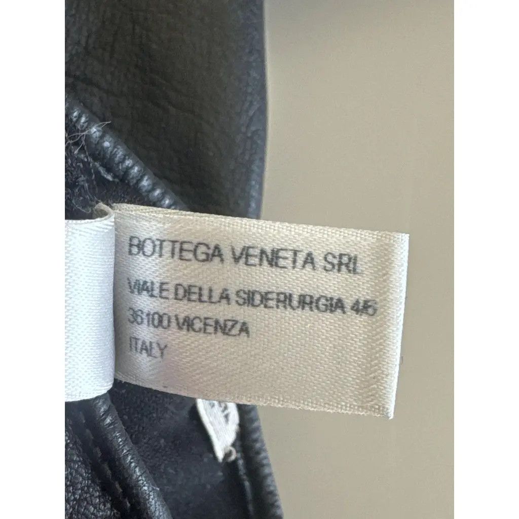 Bottega Veneta Long Laced Leather Gloves Size ONE SIZE - 4 Thumbnail